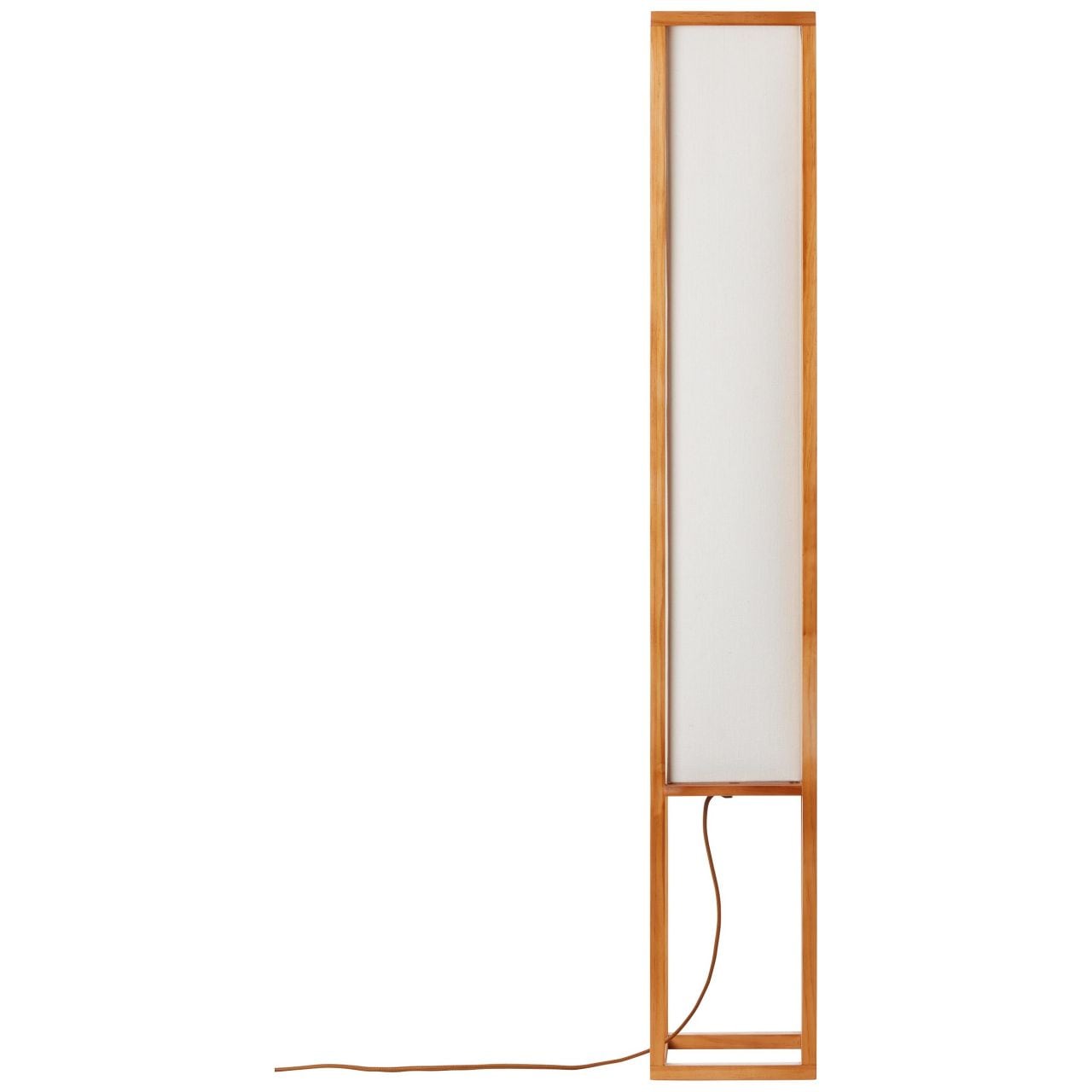 Brilliant Stehlampe »Seaside«, 1 flammig, Leuchtmittel E27 | ohne Leuchtmittel, natur/weiß