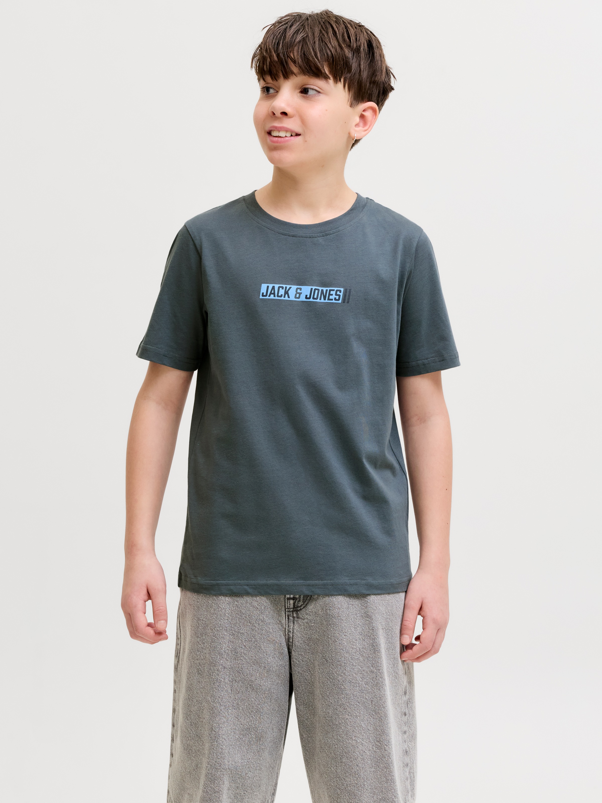 Jack & Jones Junior T-Shirt »JJMUNK TEE SS CREW NECK SN JNR« Baumwolle, regular fit