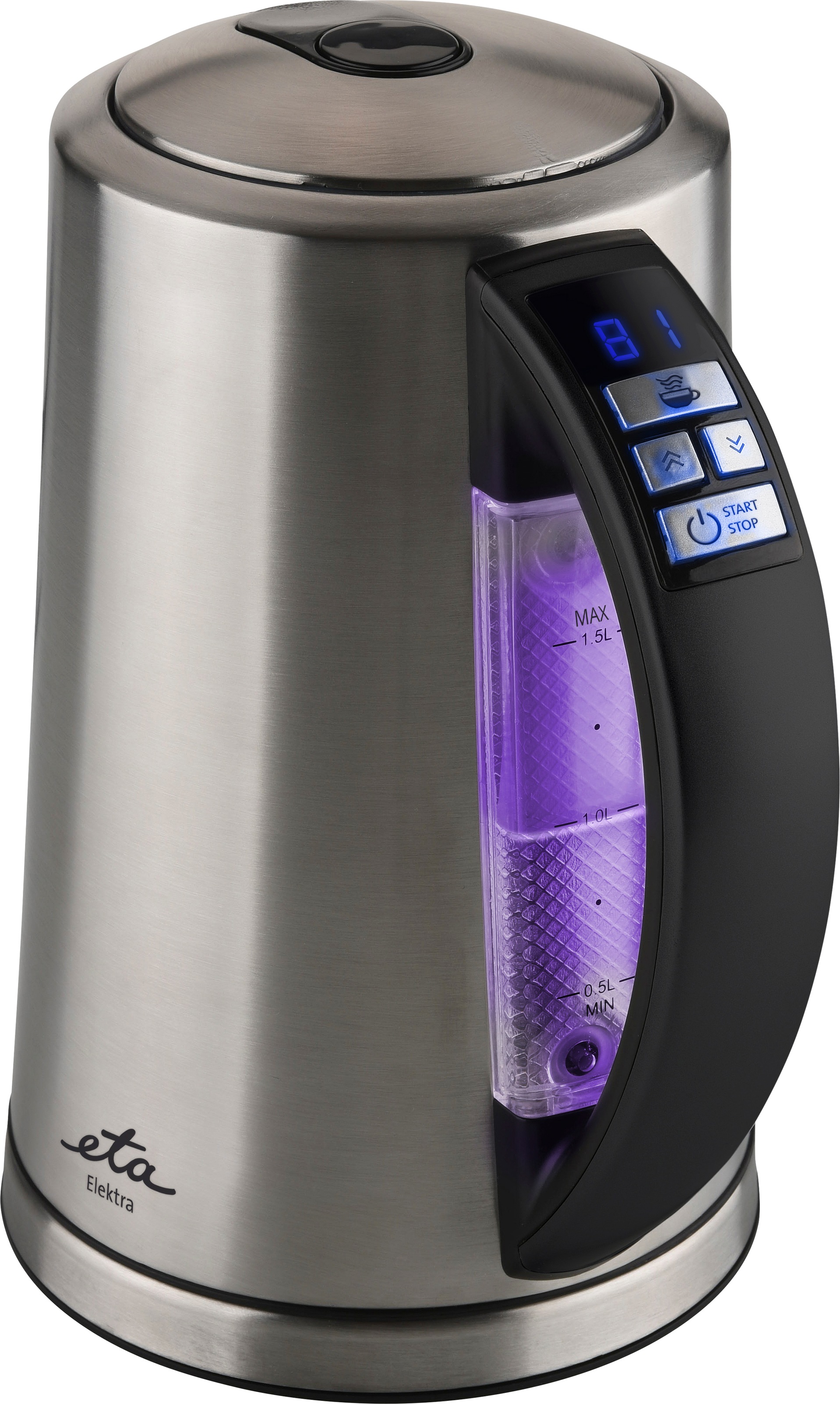 eta Wasserkocher »ELEKTRA ETA359790000«, 1,5 l, 2200 W, Temperaturregelung 40 - 100 °C, KEEP WARM Funktion, System STRIX