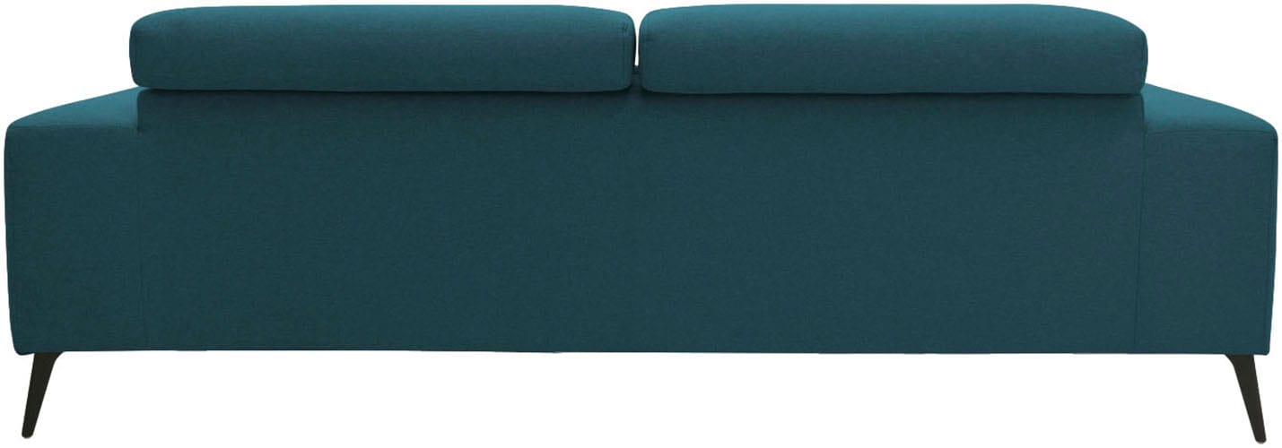 DOMO collection 2-Sitzer »Trento, mit Kufenfuß oder Einzelfuß«, wahlweise mit Kopfteilverstellung und in zwei Größen erhältlich