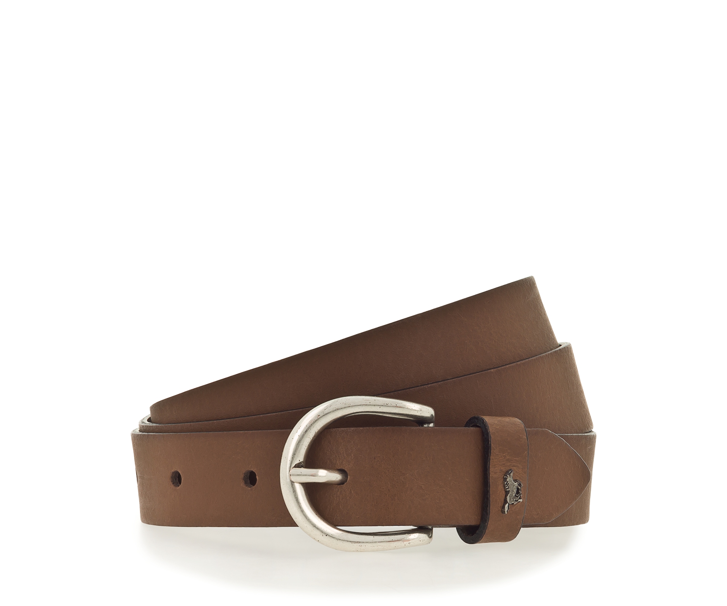 MUSTANG Ledergürtel »"Harper"« Pull-Up-Leder mit Vintagecharakter, in schmaler Form, 2,5 cm
