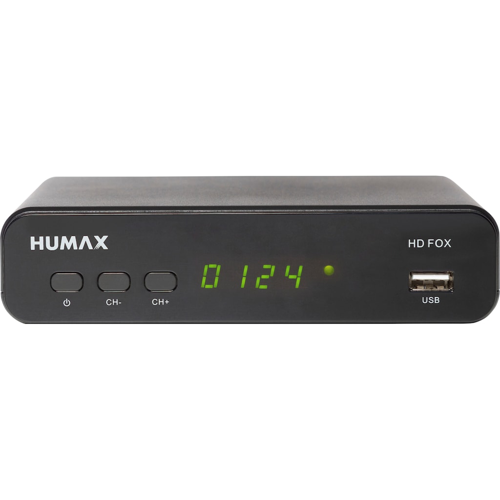 Humax Satellitenreceiver »HD Fox Digitaler«, (USB PVR Ready)