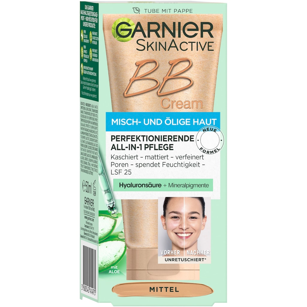 GARNIER BB-Creme »SkinActive BB Cream Ölfrei«