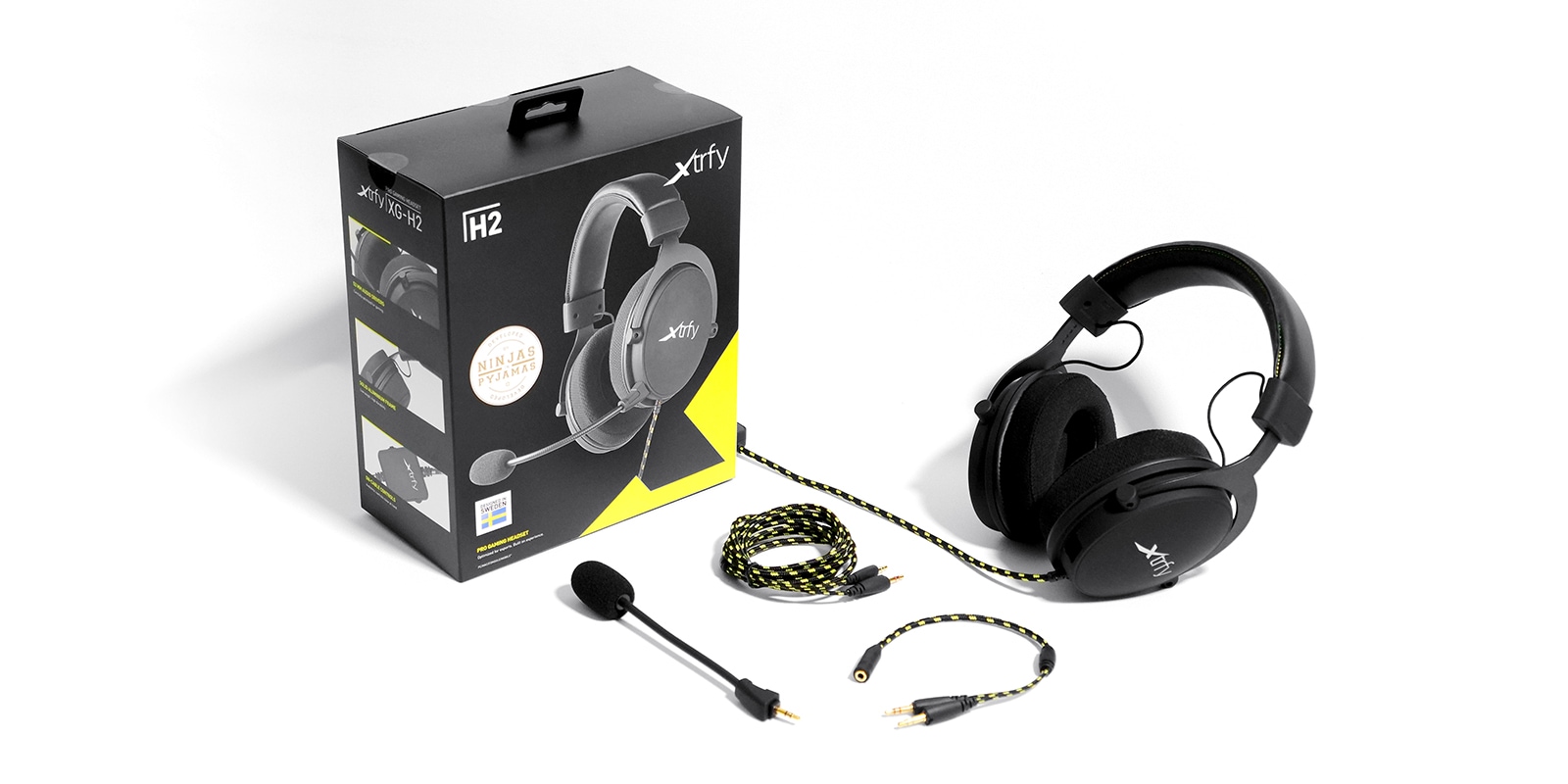 Cherry Xtrfy Gaming-Headset »H2«, Mikrofon abnehmbar