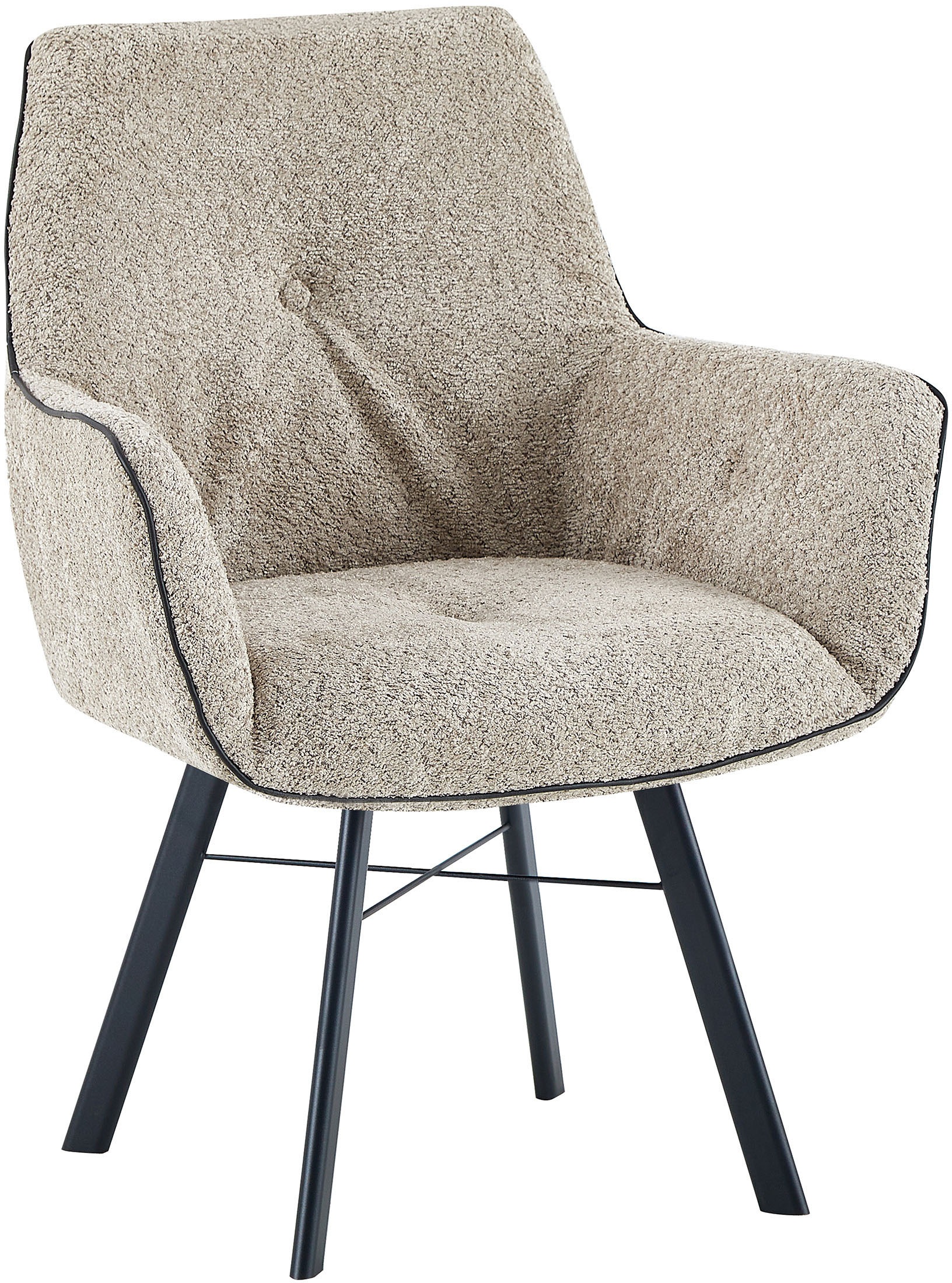 Kayoom Armlehnstuhl »Stuhl Allie 125, mit Armlehne, 180° drehbar, mit Rückh günstig online kaufen