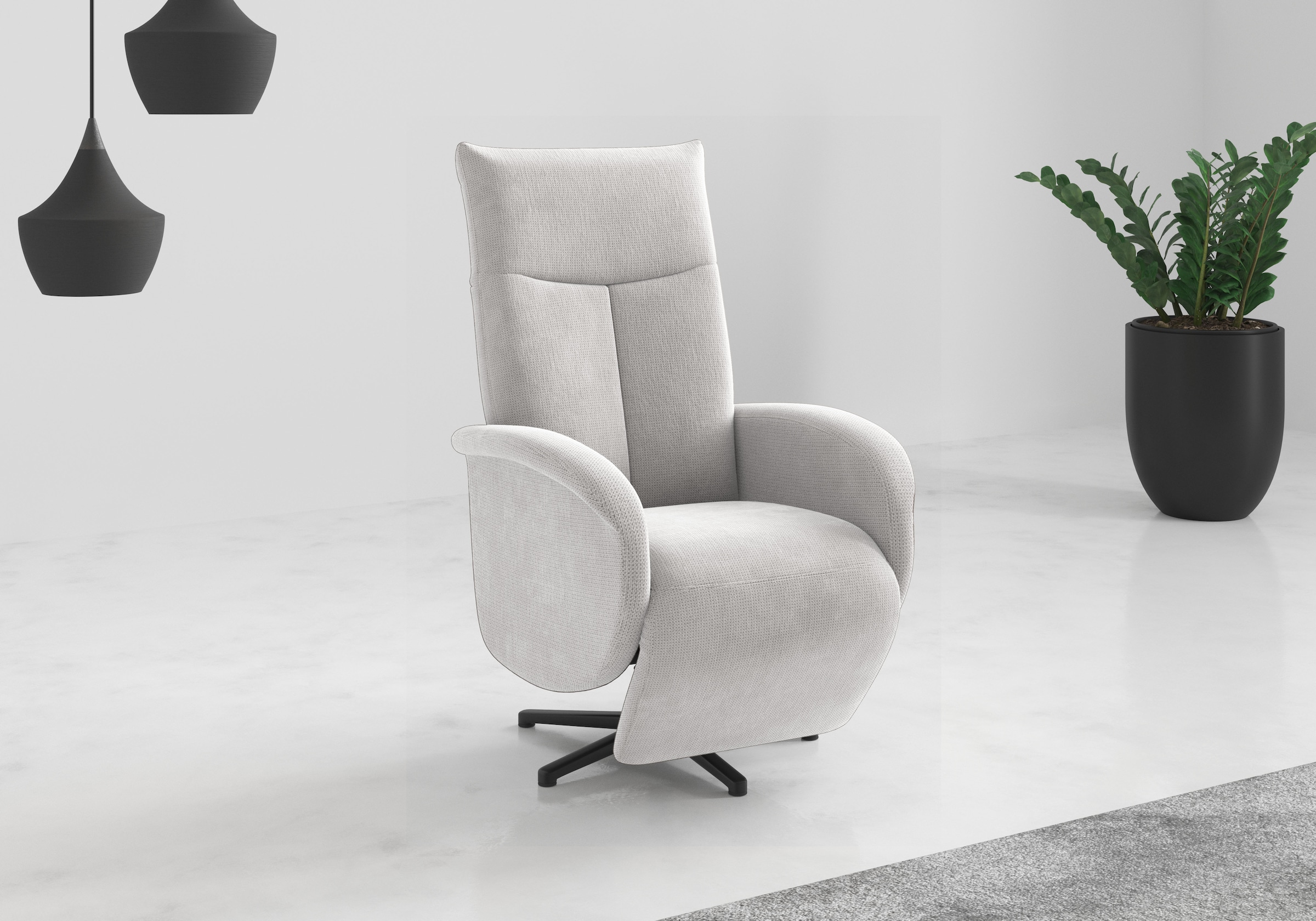 sit&more TV-Sessel »Juma, inkl. Drehfunktion & Kopfteilverstellung« Höhe Ar günstig online kaufen