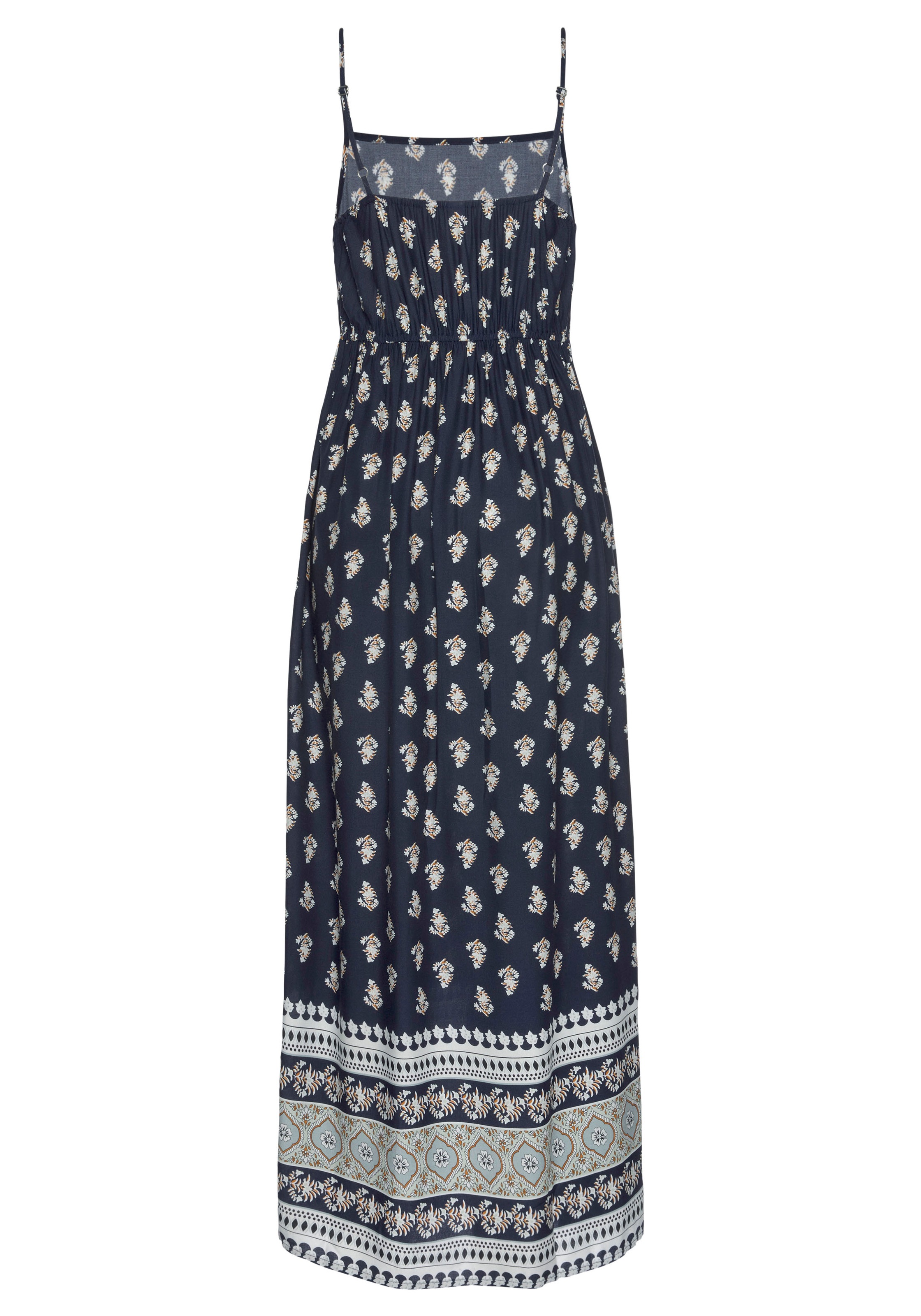 Vivance Maxikleid, mit Bordürendruck