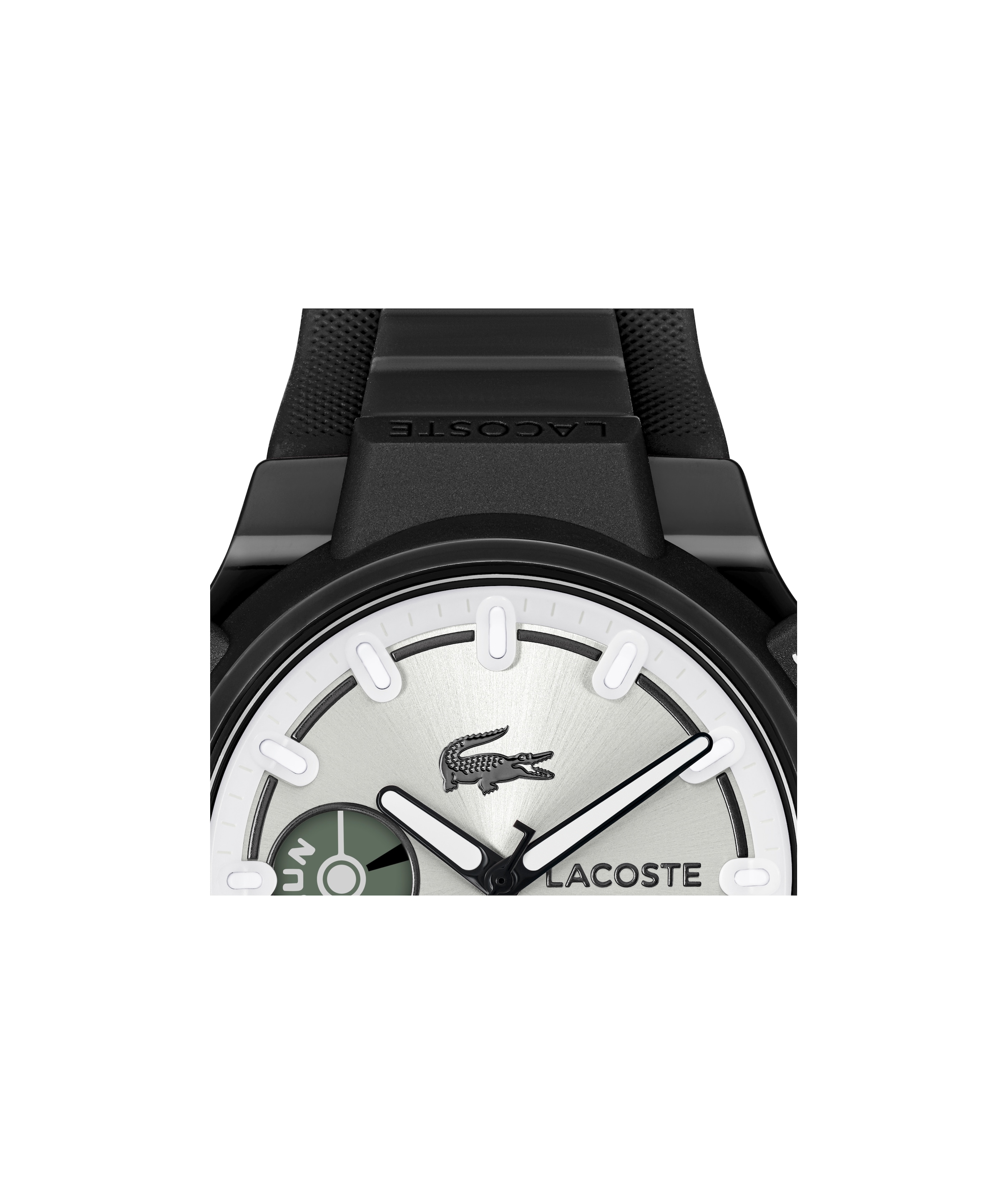 Lacoste Digitaluhr »LC33« Quarzuhr, Armbanduhr, Damenuhr, Herrenuhr, Silikonarmband, digital
