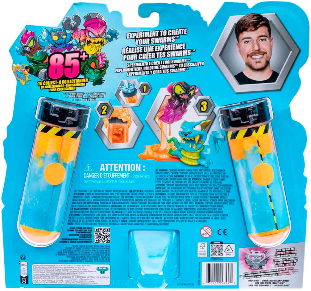 Moose Spielfigur »MrBeast Lab Swarms Serie 2 - 12er-Pack« sortierte Lieferung