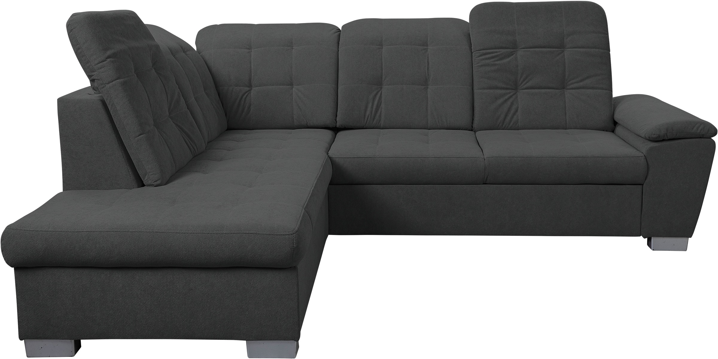 WERK2 Ecksofa »Bonny inkl. Kopfteilverstellung, Bettfunktion, Stauraum, L-F günstig online kaufen