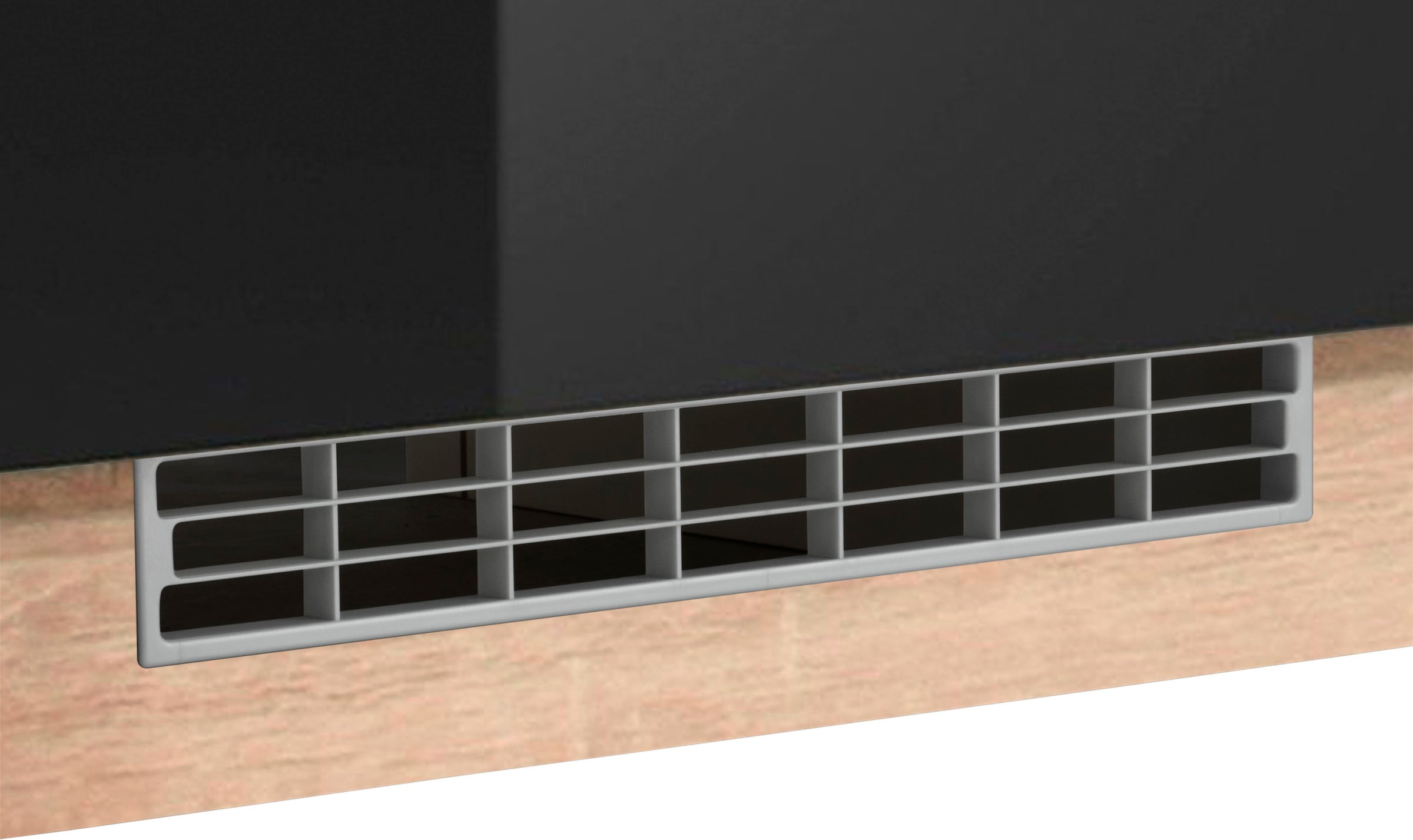 KOCHSTATION Kühlumbauschrank »KS-Brindisi«, 60 cm breit, 200 cm hoch, hochwertige MDF Fronten