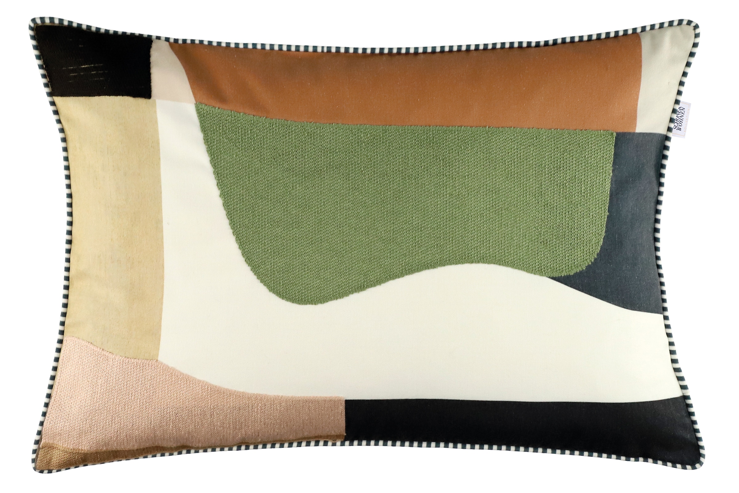SCHÖNER WOHNEN-Kollektion Dekokissen »Vibes«, mit großflächiger Stickerei günstig online kaufen