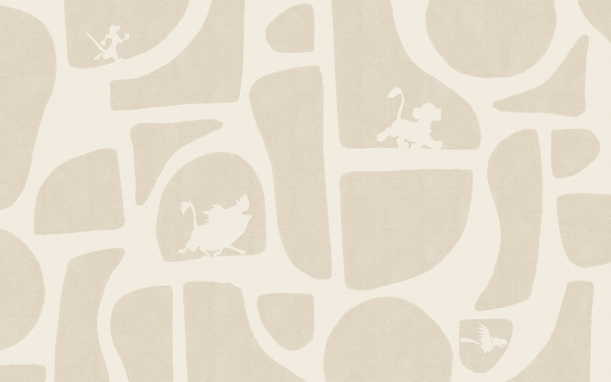 Komar Kindertapete »Disney The Lion King Animals and Shapes«, bedruckt günstig online kaufen