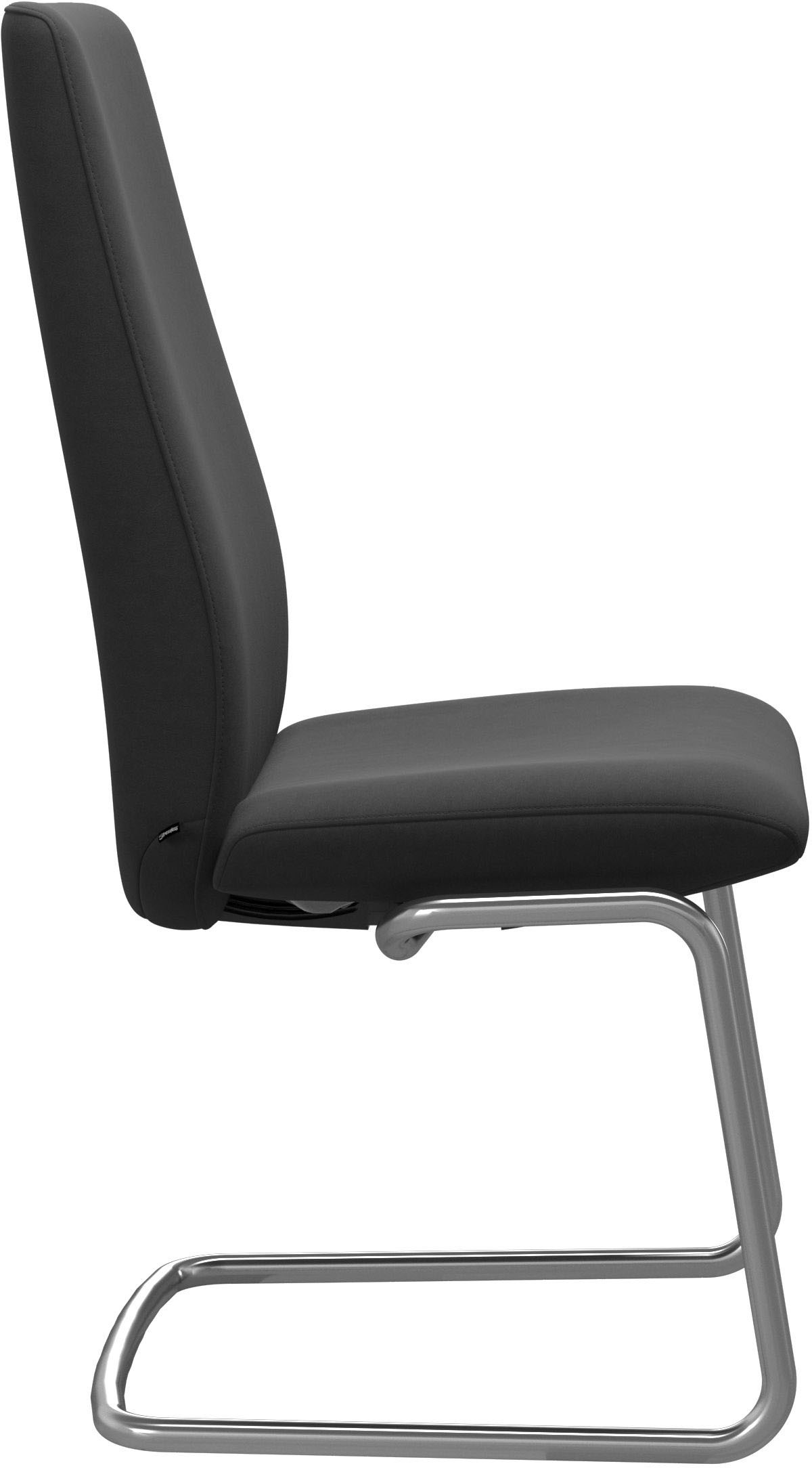 Stressless® Polsterstuhl »Laurel«, Microfaser DINAMICA, High Back, Größe L, mit Beinen aus Stahl in Chrom matt