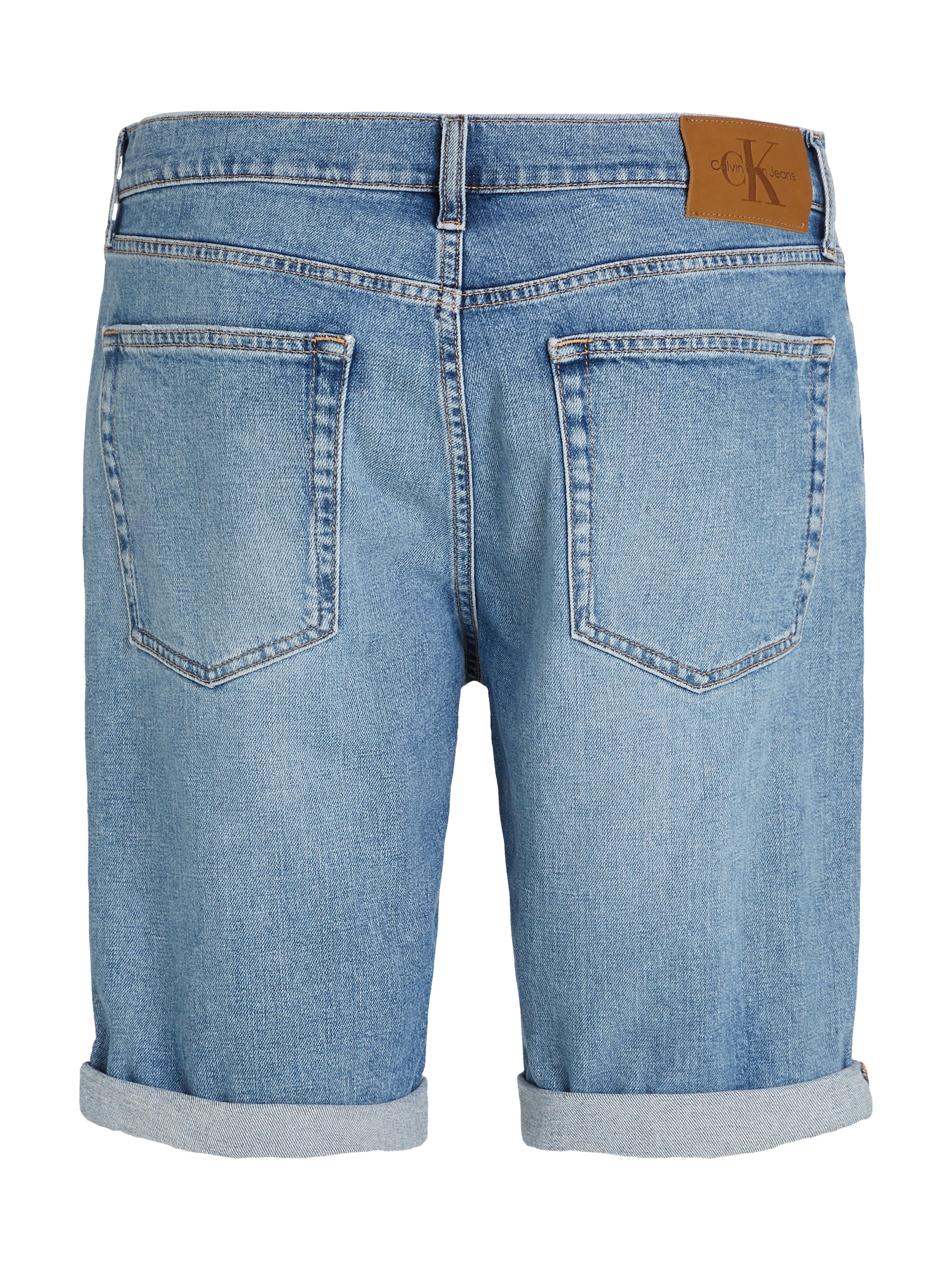 Calvin Klein Jeans Shorts »SLIM SHORT«  mit Umschlagsaum
