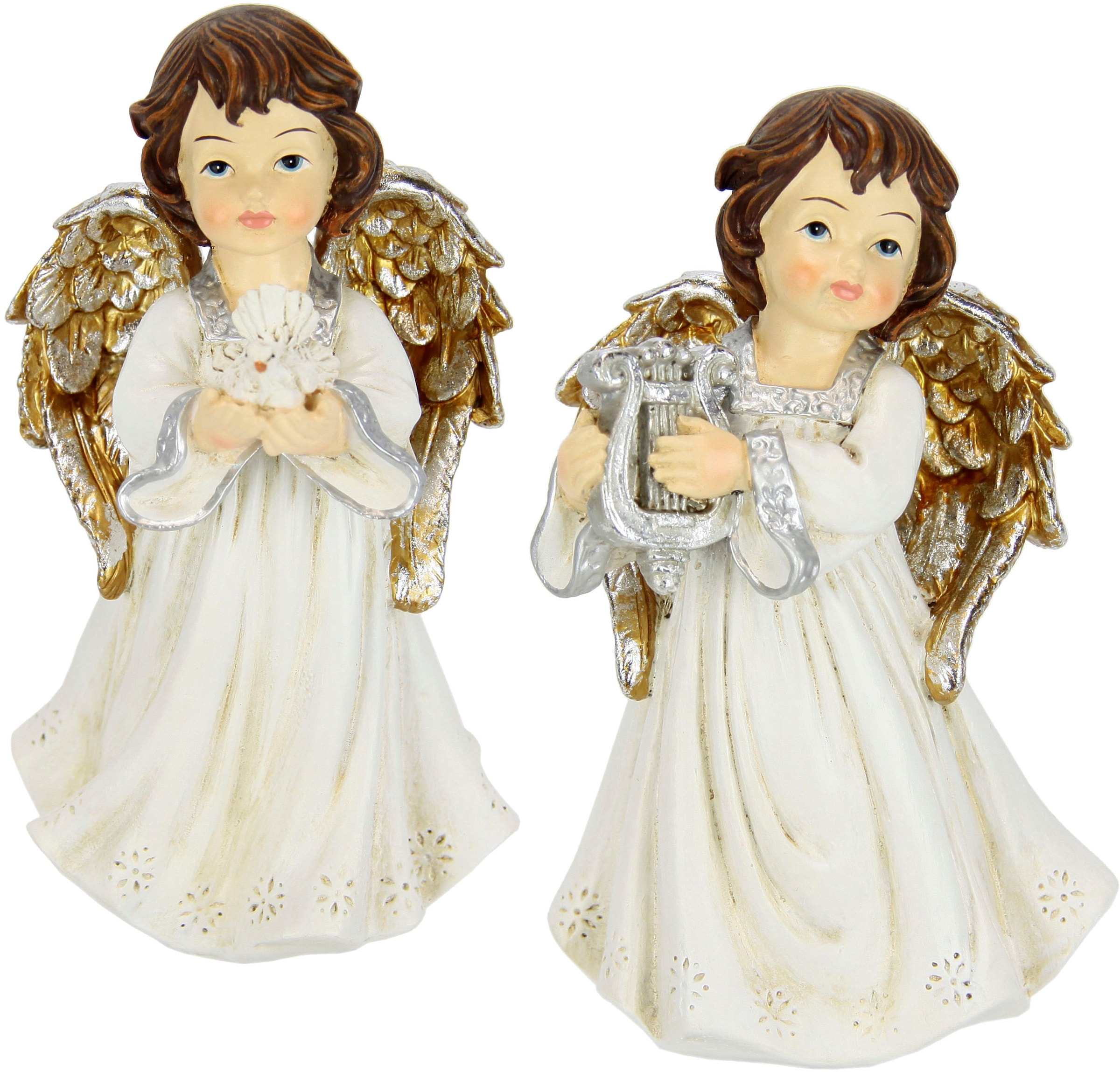kaufen Engelfigur »Engel«, Blumen, Dekofigur, 3er online mit I.GE.A. Dekoengel Set