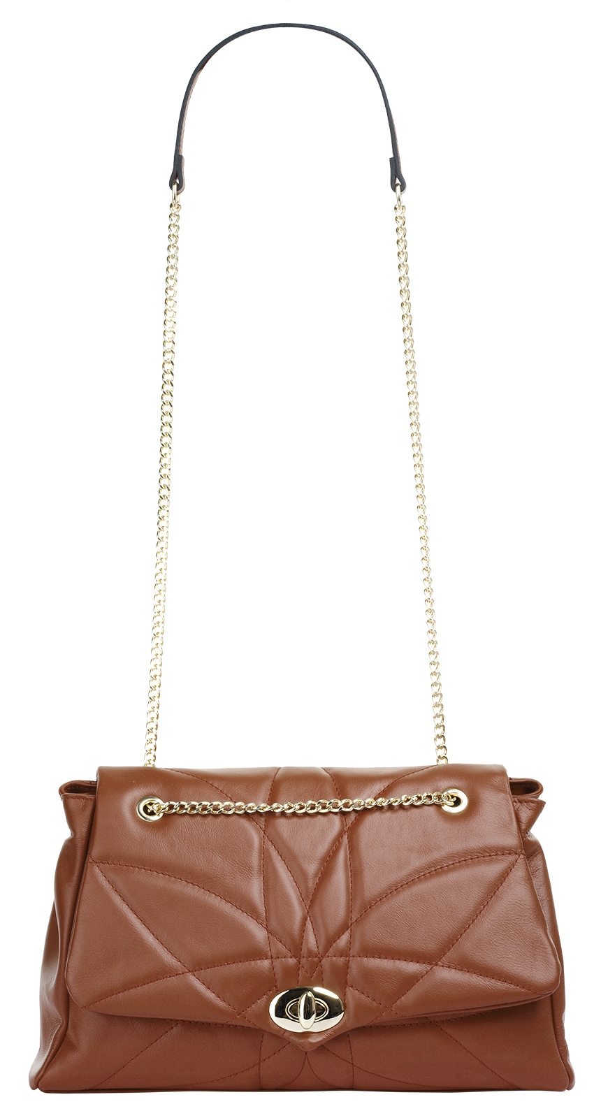 Cluty Umhängetasche echt Leder, Made in Italy