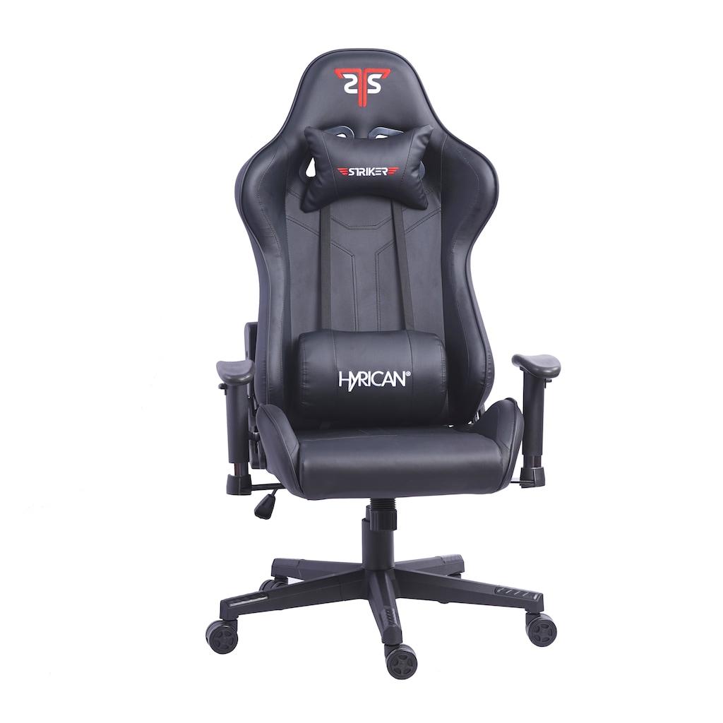 Hyrican Gaming-Stuhl »"Striker Copilot" schwarz, Kunstleder, ergonomischer Gamingstuhl«, Bürostuhl, Schreibtischstuhl, geeignet für Kinder und Jugendliche