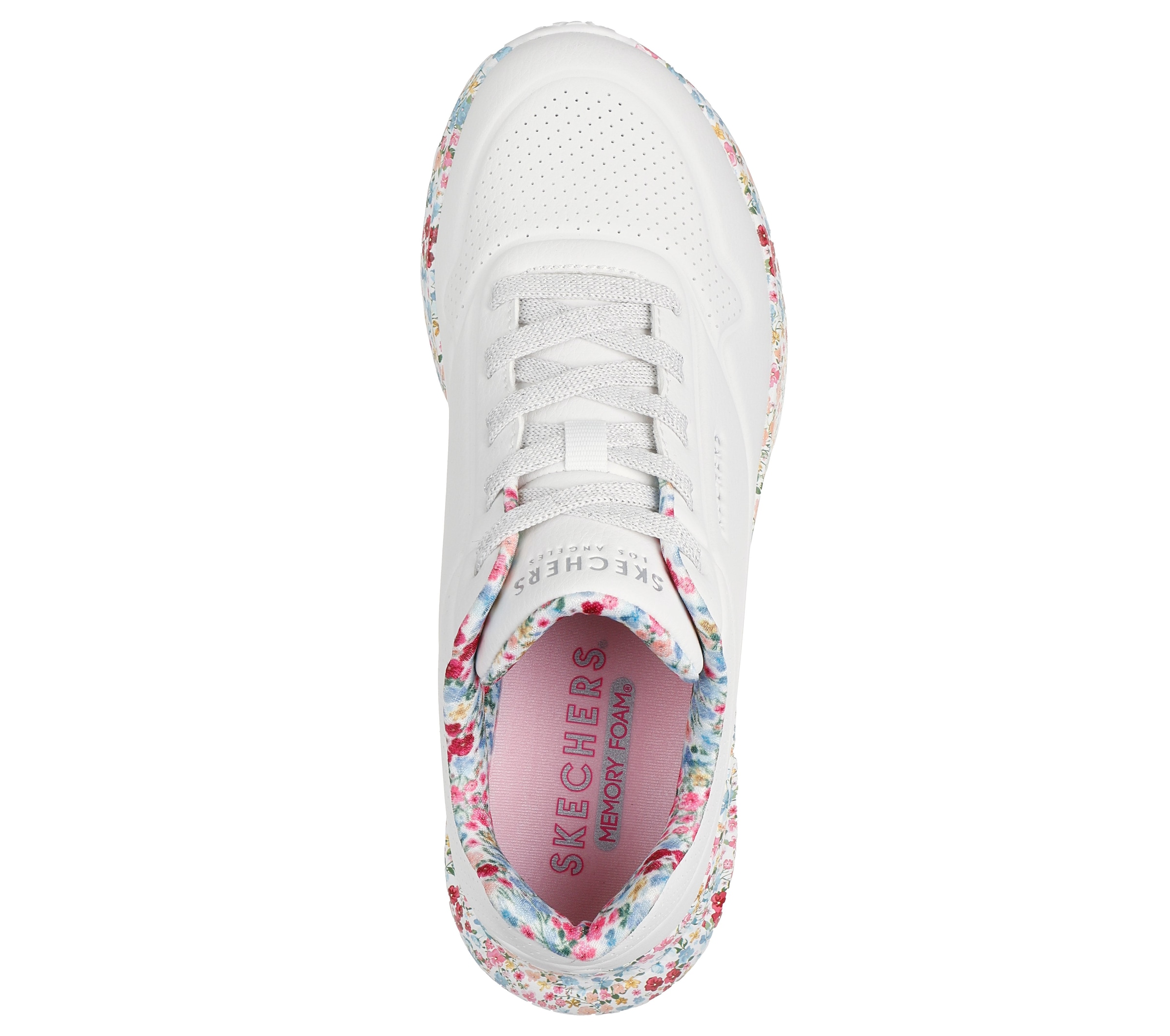 Skechers Sneaker »UNO LITE-SUBTLE PRINTS«  Halbschuh, Schnürschuh, Freizeitschuh mit gemusterter Sohle