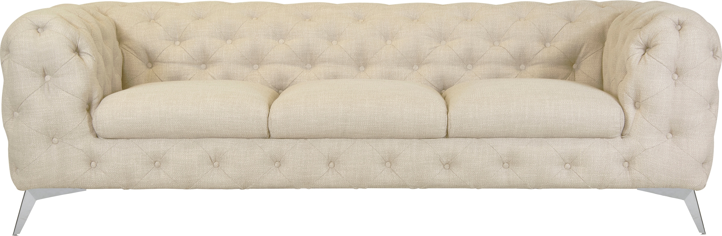 Leonique Chesterfield-Sofa »Glynis«, aufwändige Knopfheftung, moderne Chest günstig online kaufen