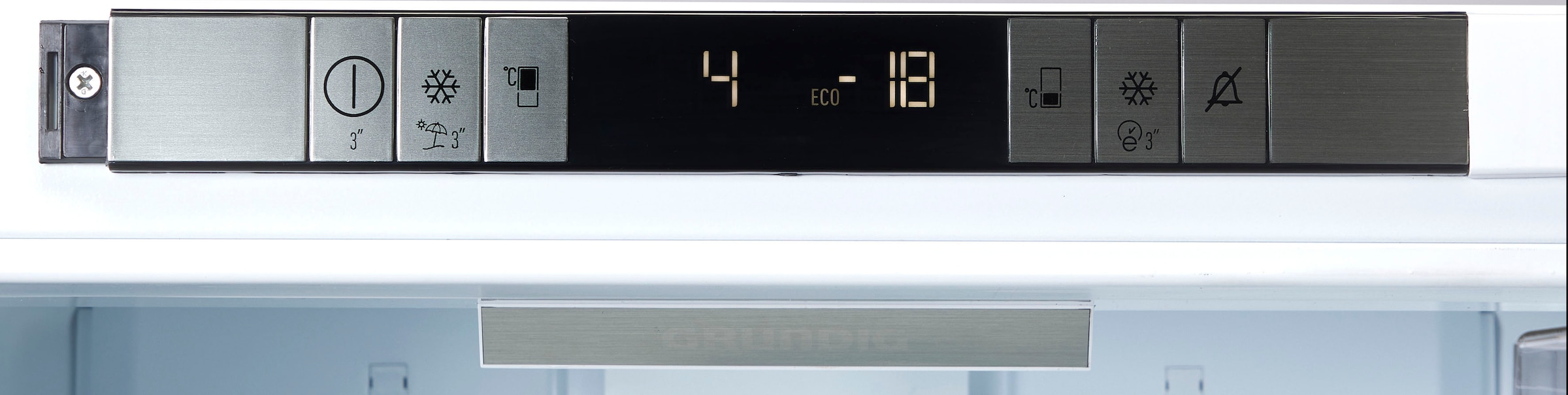 Grundig Einbaukühlgefrierkombination »GKNI 25752 FN«, EasyDoor 3D-Festtürtechnik