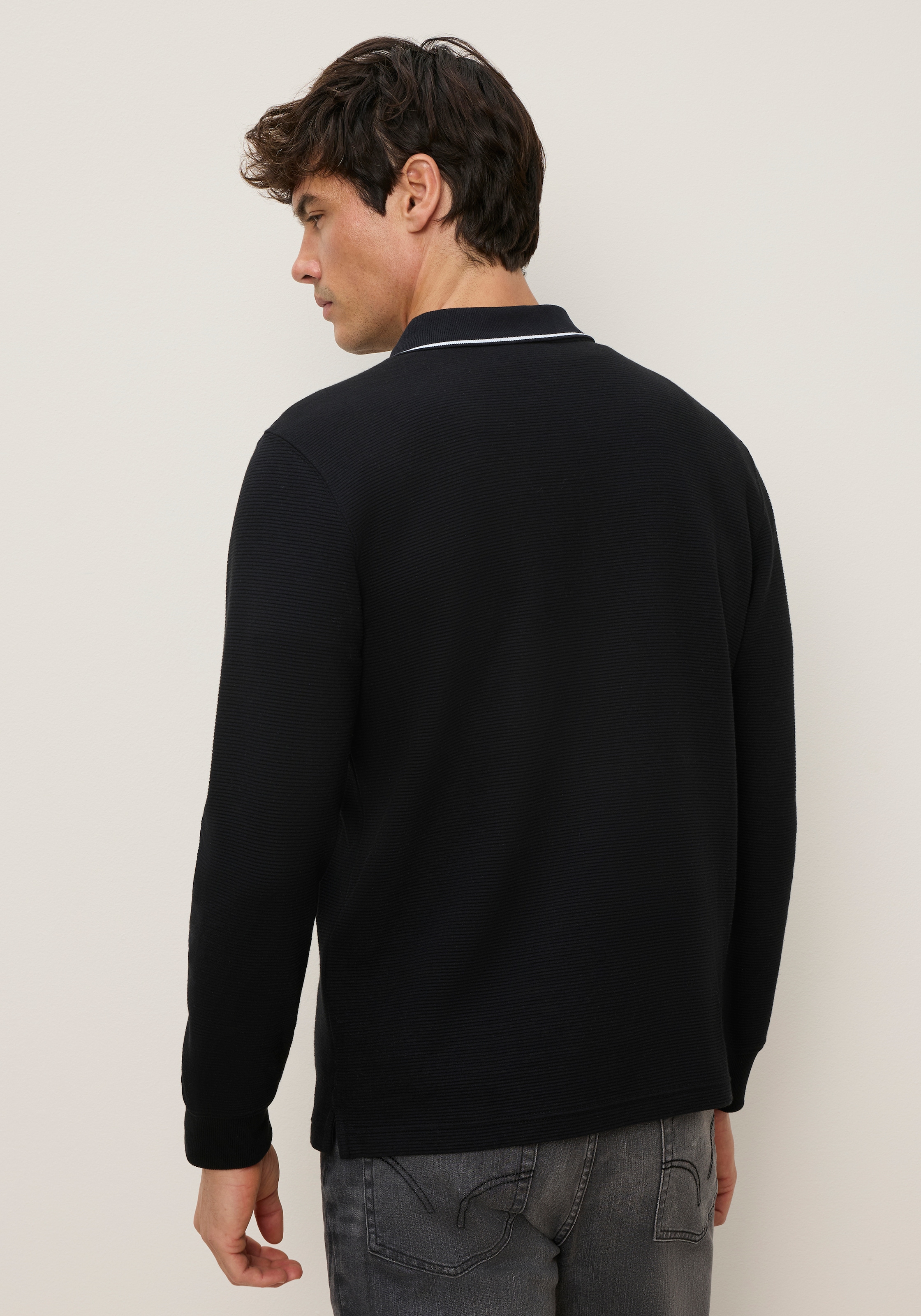 Man's World Sweatshirt »mit Polokragen«, Bequem wie ein Sweatshirt. Smart wie ein Polo.
