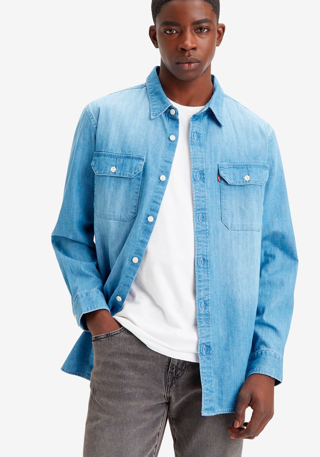 Levi's® Jeanshemd »LE JACKSON WORKER«, mit Brusttaschen