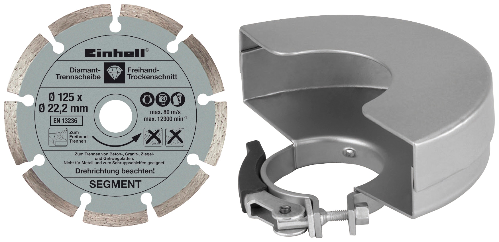 Einhell Winkelschleifer »TE-AG 125/750 Kit«, inkl. Koffer für universelle Aufbewahrung von Werkzeug und Zubehör