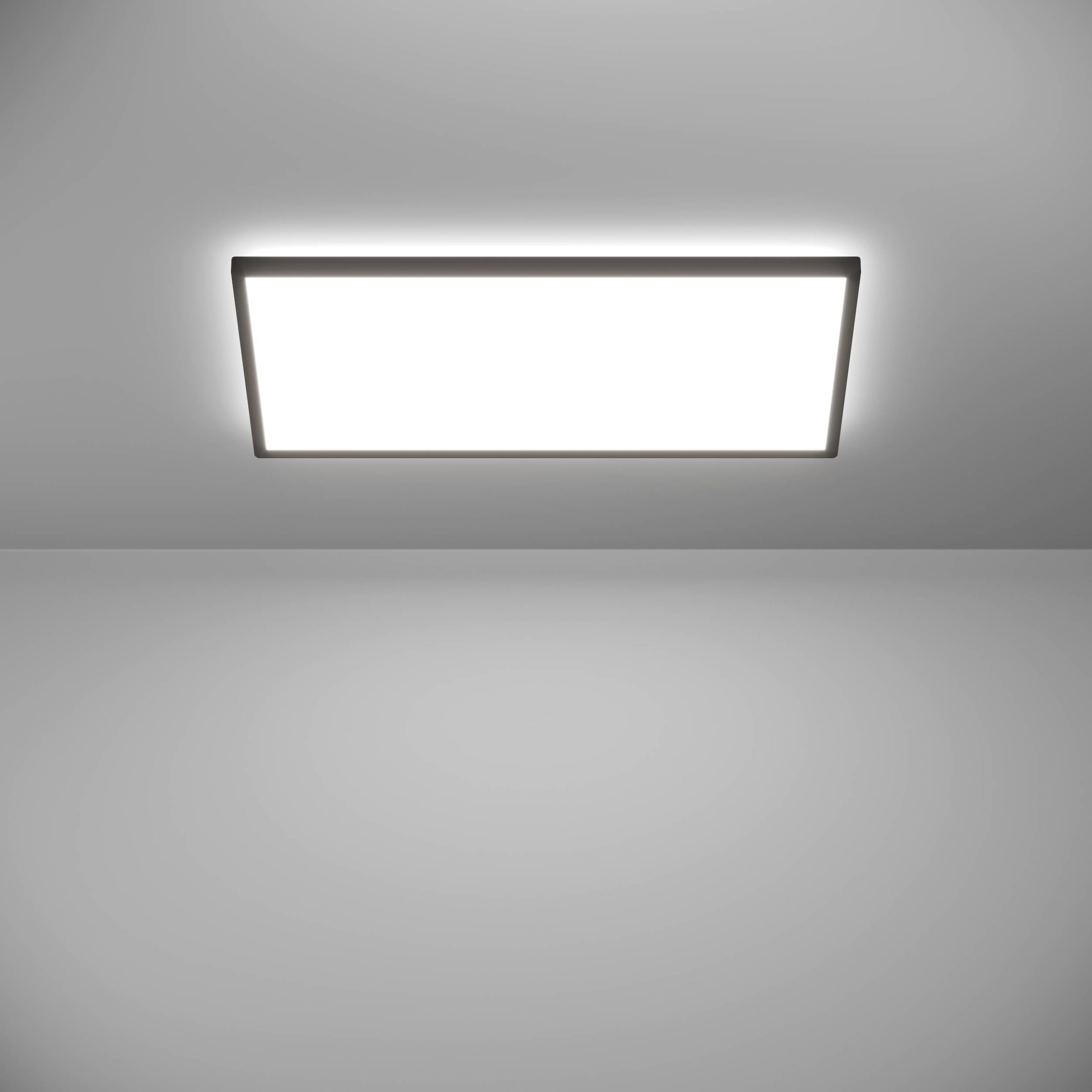 EGLO Deckenleuchte »Rovito Deckenlampe, Deckenbeluchtung, Badlampe Decke, Kunststoff, IP44« LED-Modul 1 Stk. Kaltweiß | Neutralweiß | Warmweiß
