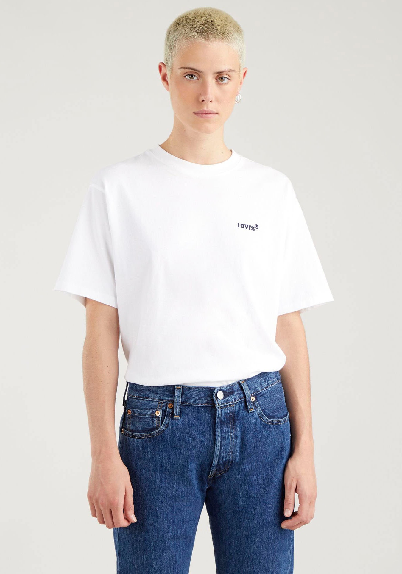 Levi's® Rundhalsshirt »LE RED TAB VINTAGE TEE«, im klassischen Levi's® Design