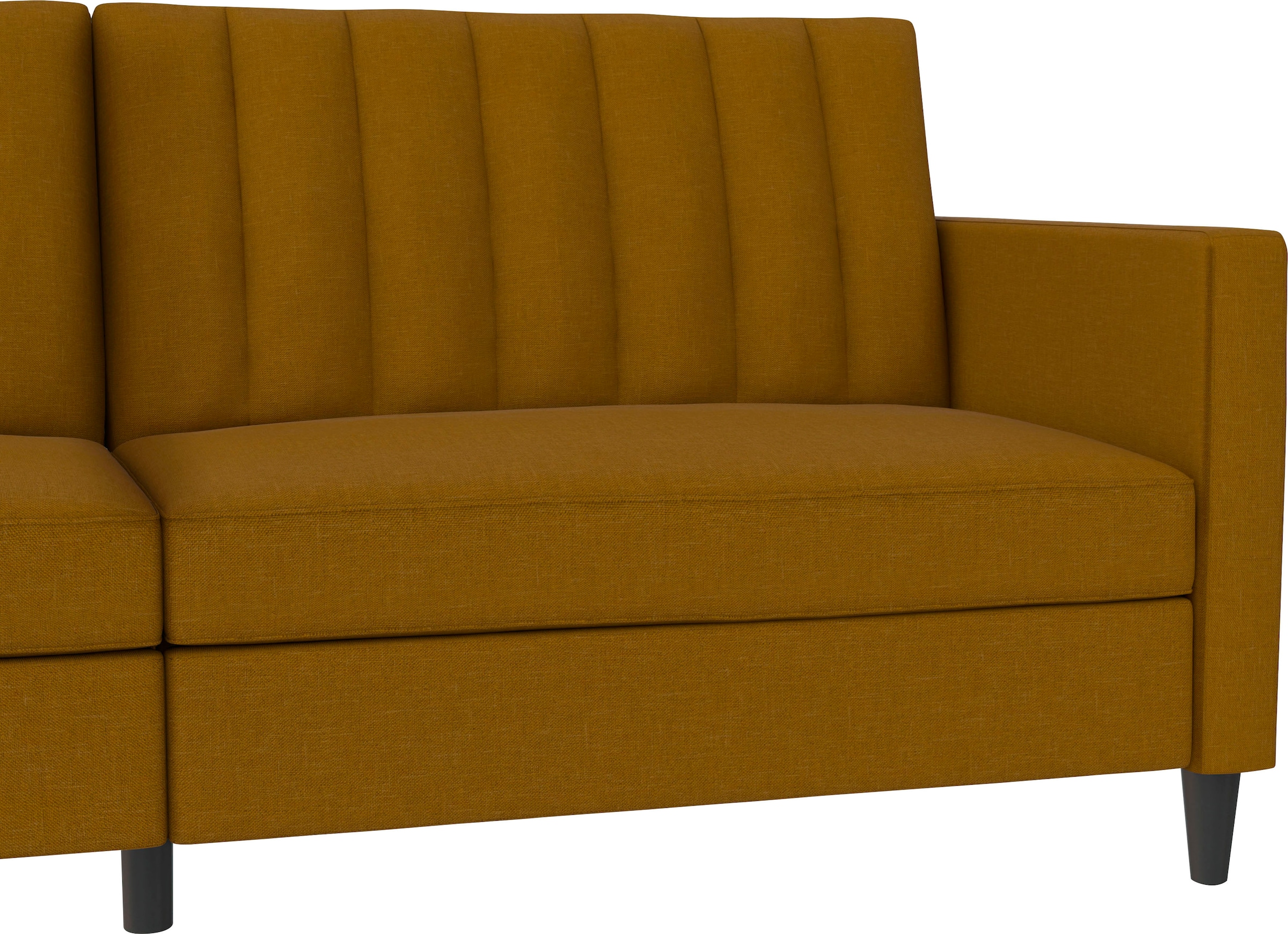 Dorel Home 3-Sitzer »Celine«, Rückenlehne 2-teilig und 3-fach verstellbar, Sitzhöhe 43 cm