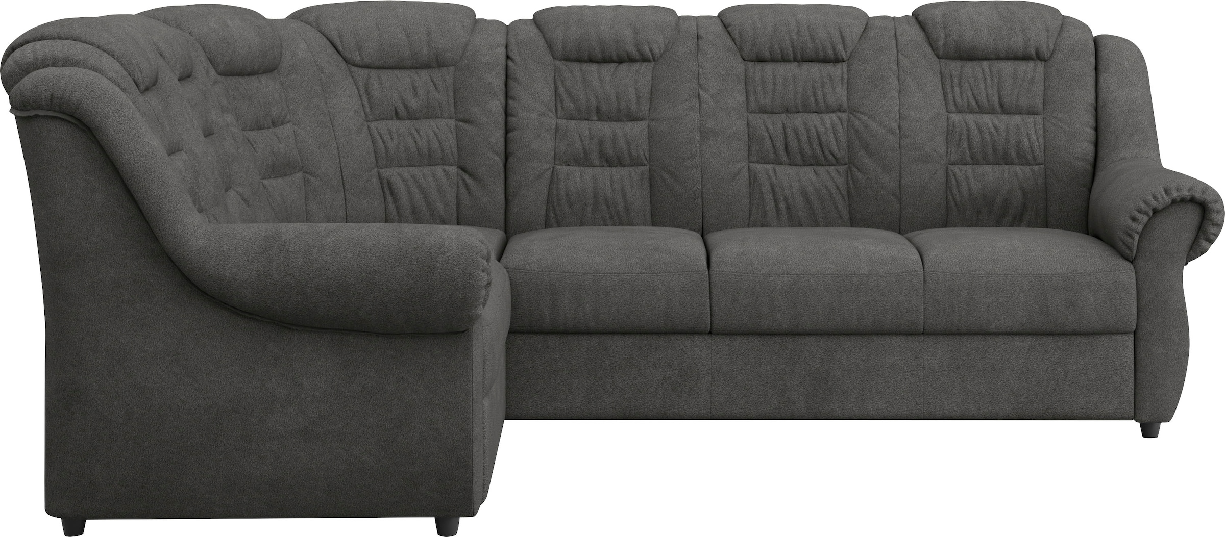 Home affaire Ecksofa »Boston L-Form«, mit hoher Rückenlehne, wahlweise mit günstig online kaufen