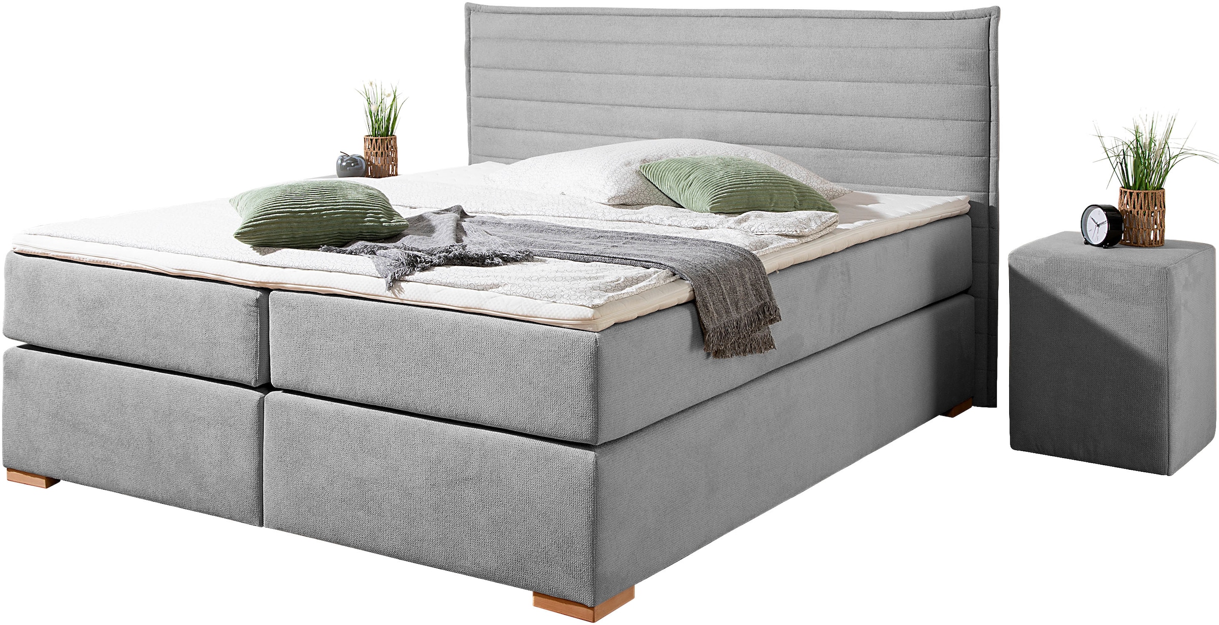 Home affaire Boxspringbett »"Östermoor"«, in H2, H3 oder H4 erhältlich