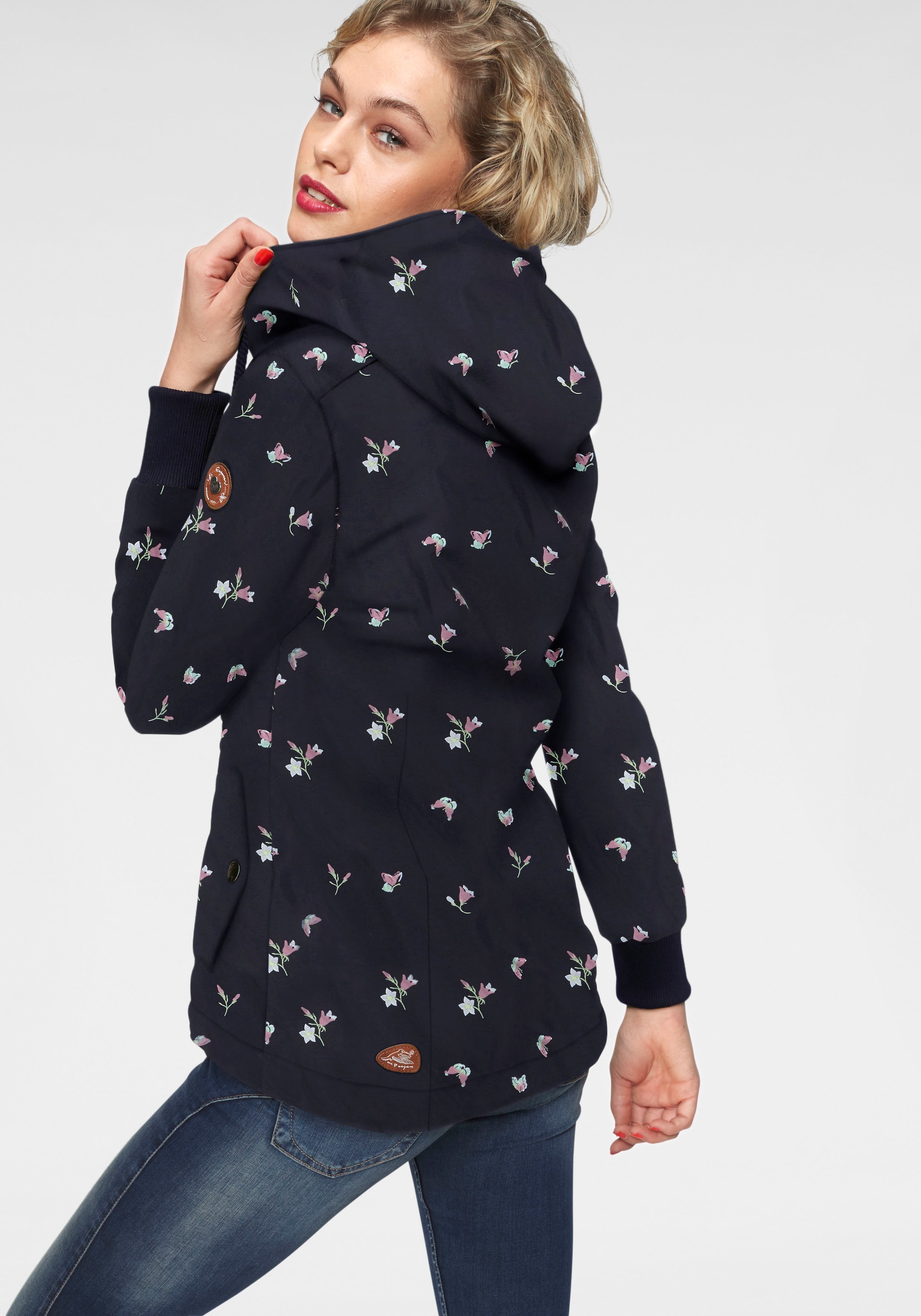 Ragwear Outdoorjacke »DANKA« mit Kapuze Urban Streetwear- Übergangs-Style mit Kapuze