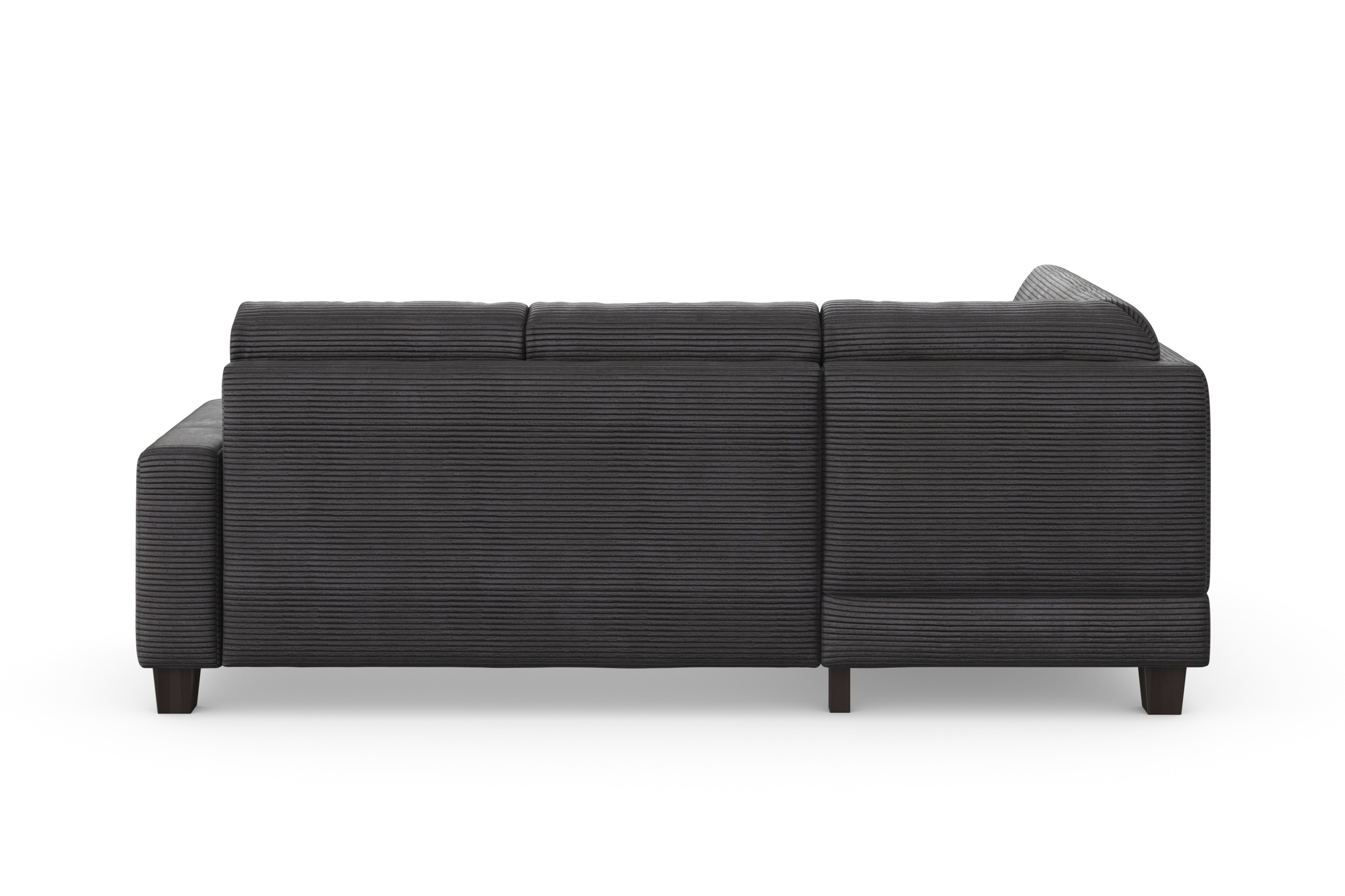 Home affaire Ecksofa »Summer L-Form«, mit Ottomane, mit oder ohne Bettfunktion und Bettkasten, Cord-Bezug