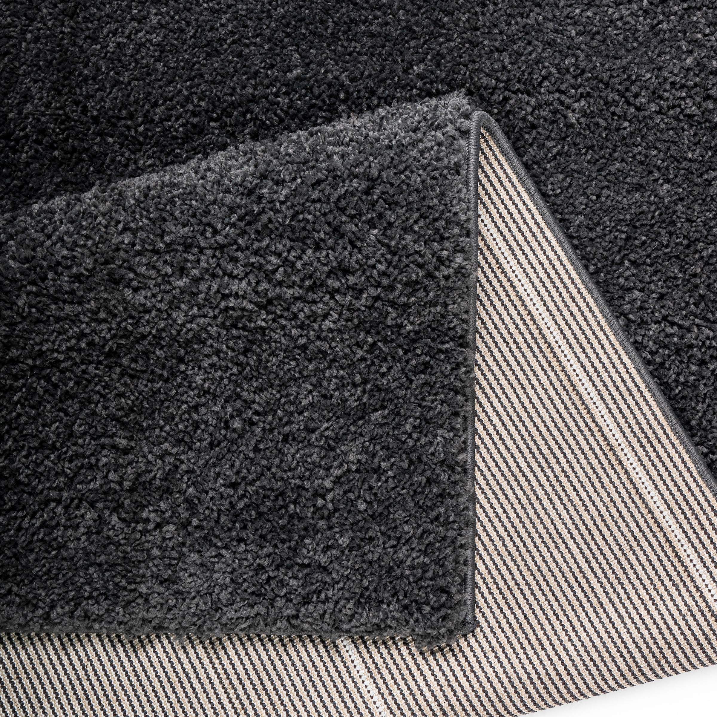 Bruno Banani Hochflor-Teppich »Shaggy Soft«, rechteckig, 30 mm Höhe, gewebt, Uni Farben, besonders weich und kuschelig