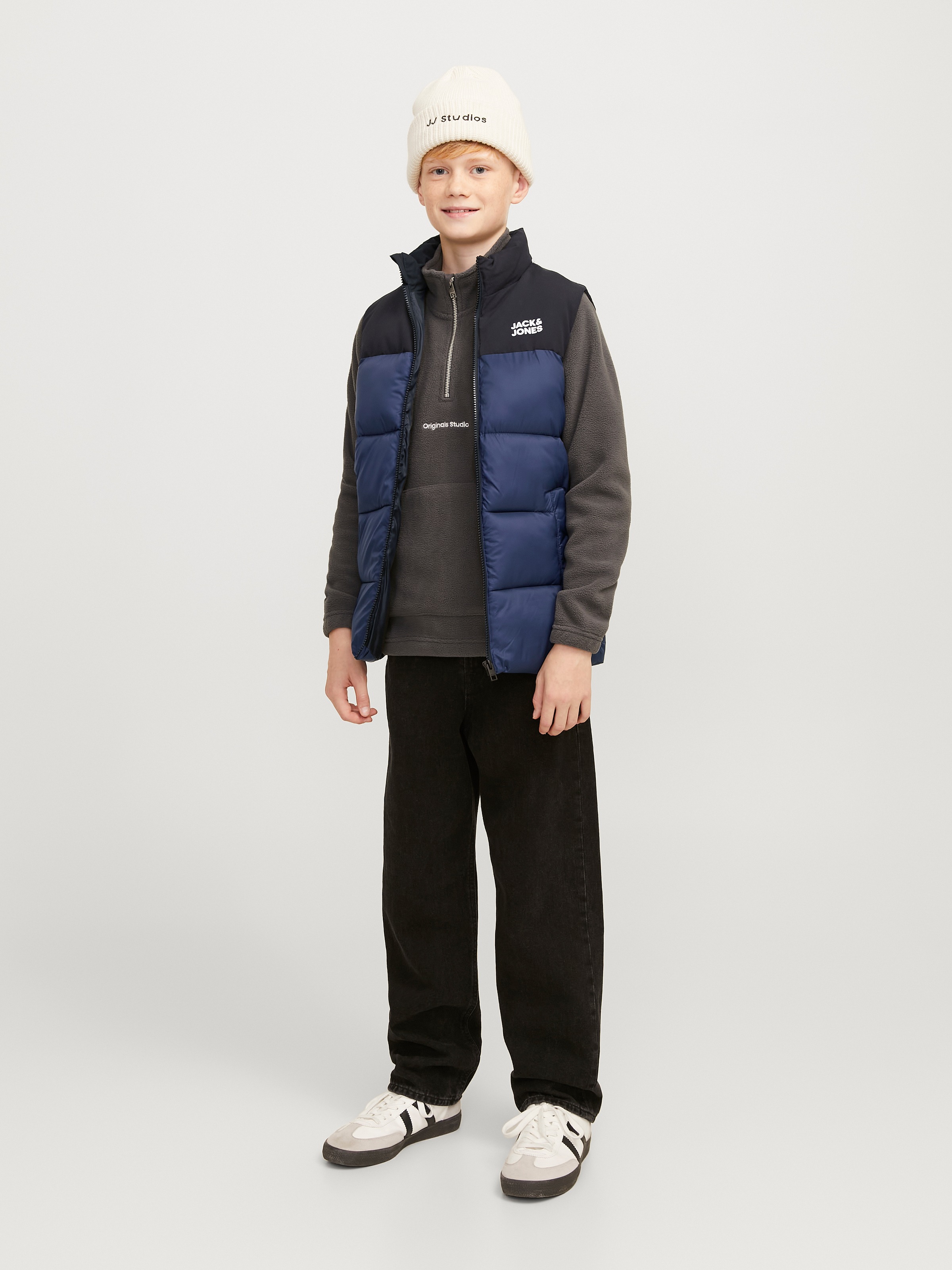 Jack & Jones Junior Kurzweste »JJETOBY BODYWARMER COLLAR«
