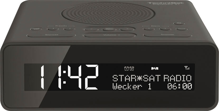 Radiowecker »DIGITRADIO 51 - Uhrenradio«, mit DAB+, Snooze-Funktion, dimmbares...