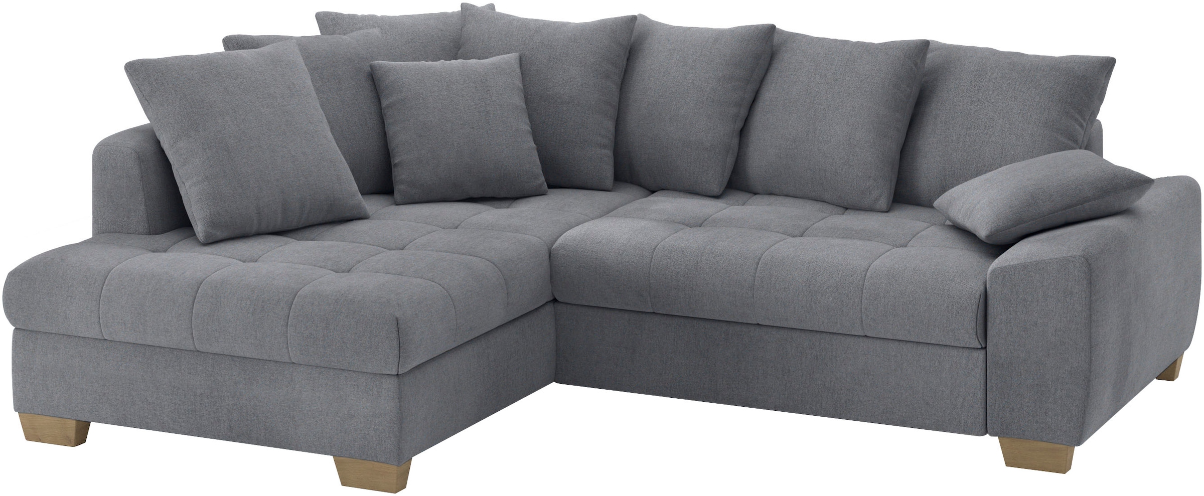 Mr. Couch Ecksofa »Nikita II, L-Form«, Wahlweise mit Bettfunktion, Bettkast günstig online kaufen