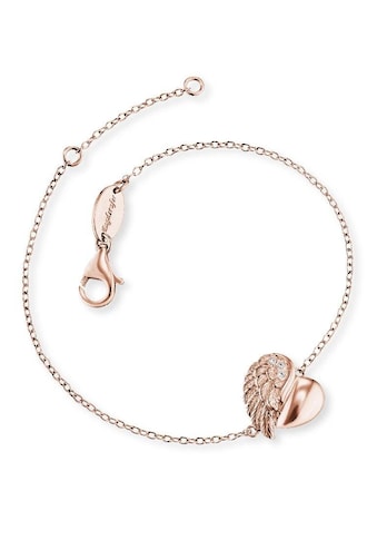 Silberarmband »Little magic, ARMBAND HERZFLÜGEL ROSÈ PLATED, ERB-LILHEARTWING-R«