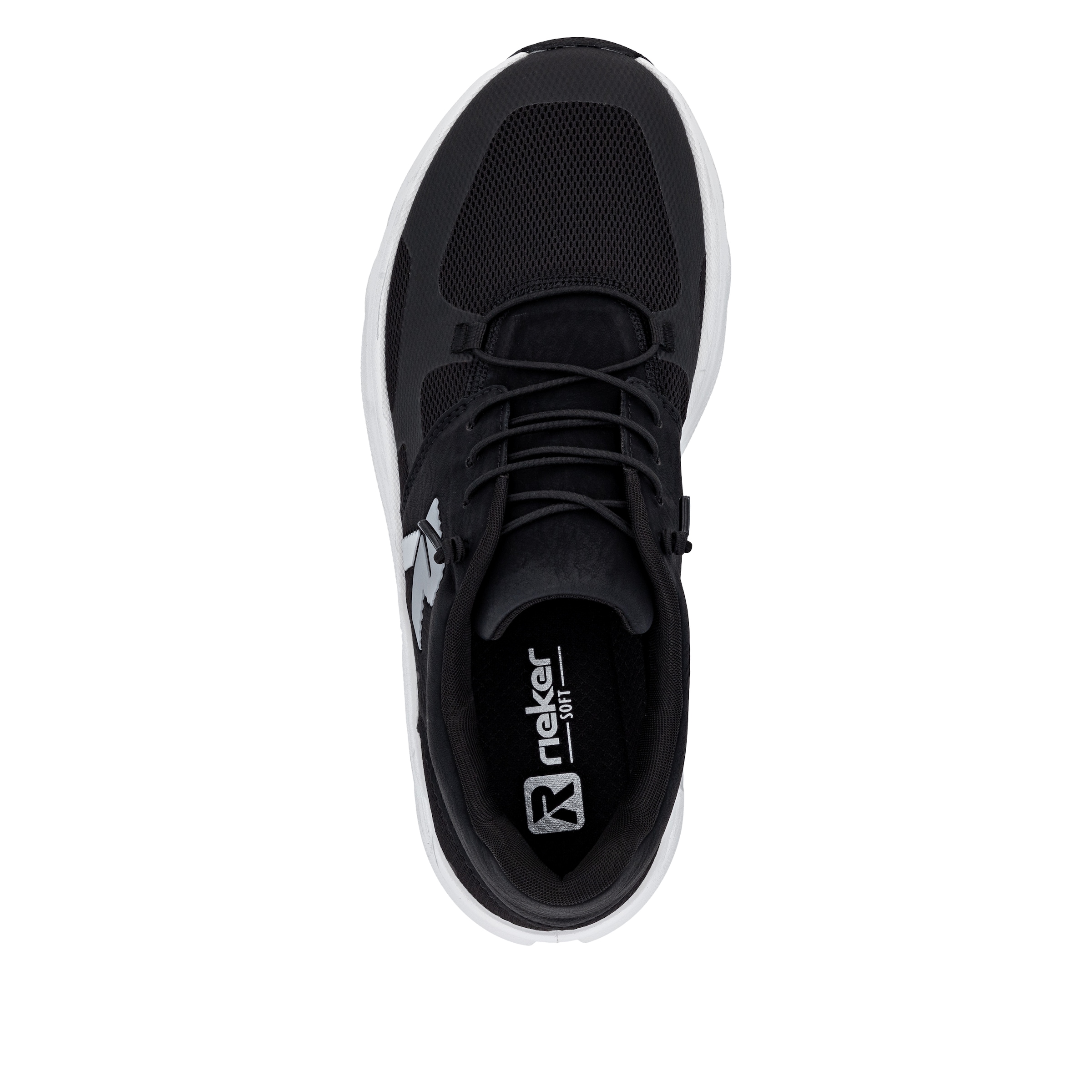 RIEKER Sport Slip-On Sneaker, Freizeitsneaker, Halbschuh, Schlupfschuh mit gepolstertem Schaftrand