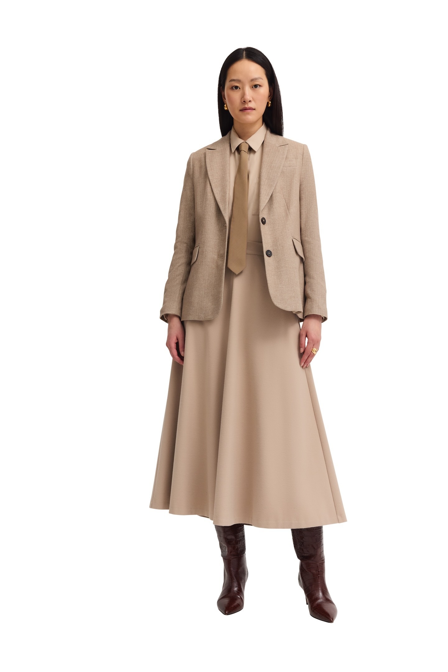 bugatti Kurzblazer »elegant & vielseitig«, mit feinem Fischgrat-Muster