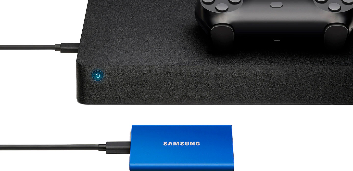 Samsung externe SSD »Portable SSD T7«, Anschluss USB 3.1-USB 3.2