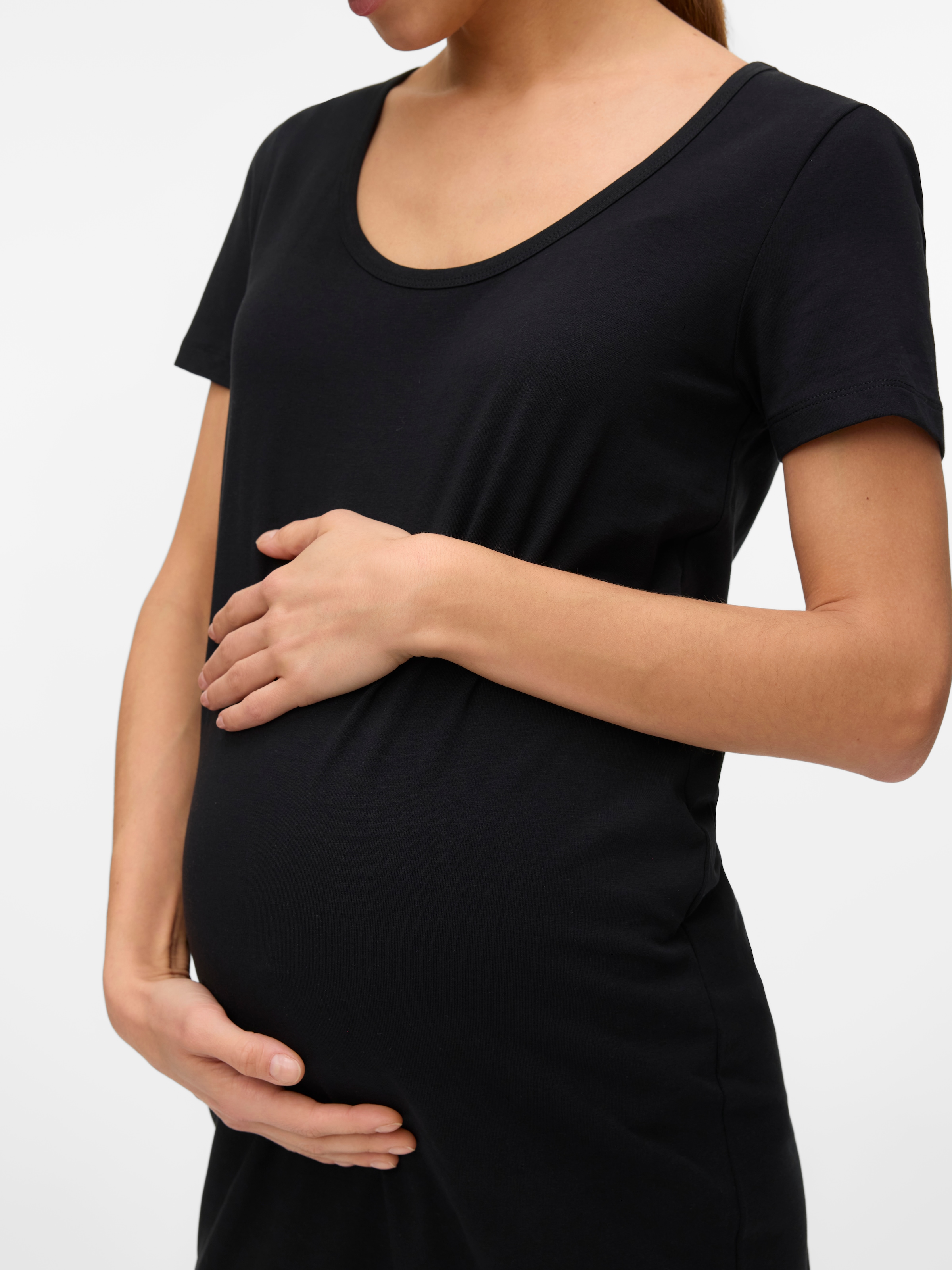 Mamalicious Minikleid »MLKERRIE SS JRS ABK DRESS NOOS«, Sommerkleid