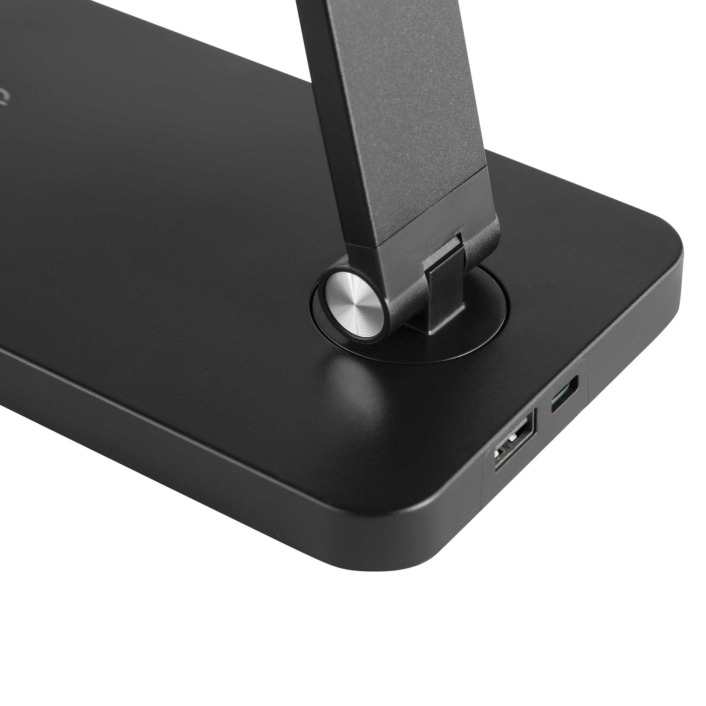 Brilliant LED Tischleuchte »Lomina« LED-Modul 1 Stk. warmweiß - kaltweiß 550 Lumen, 3000-6500K, dimmbar, USB, 38x11 cm