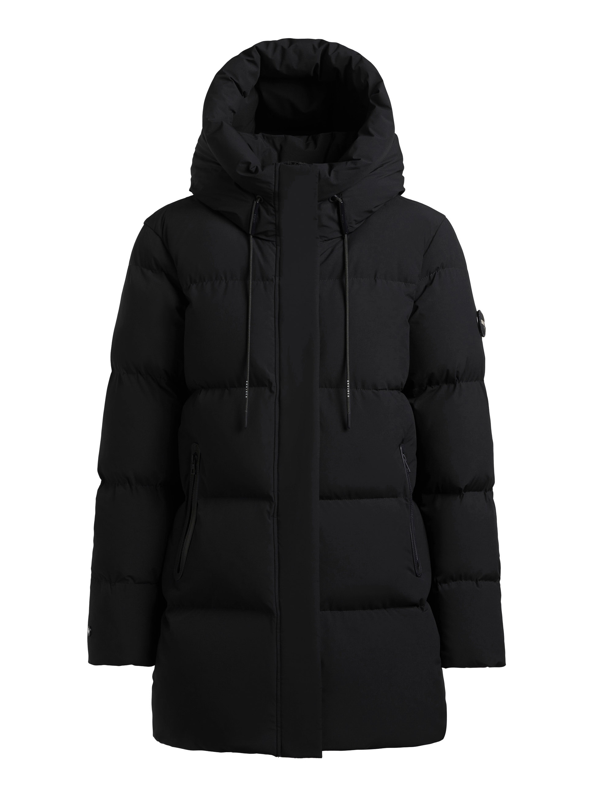 khujo Steppjacke »DROWN2 MATT« mit Kapuze Taschenbeutel mit Fleece