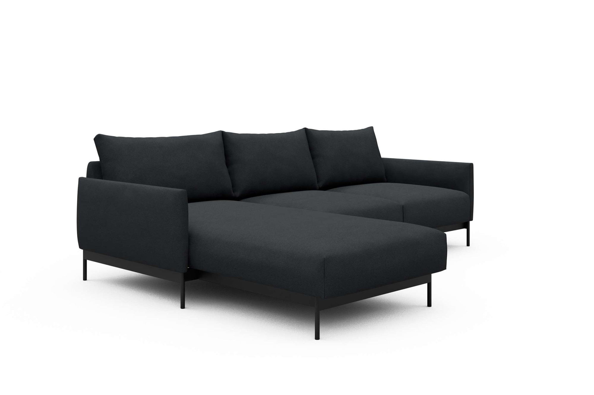 Tenksom Ecksofa »Tokey, Polsterecke, Couch, Recamiere links und rechts montierbar«, Bezüge wechselbar, hoher und gemütlicher Sitzkomfort, L-Form