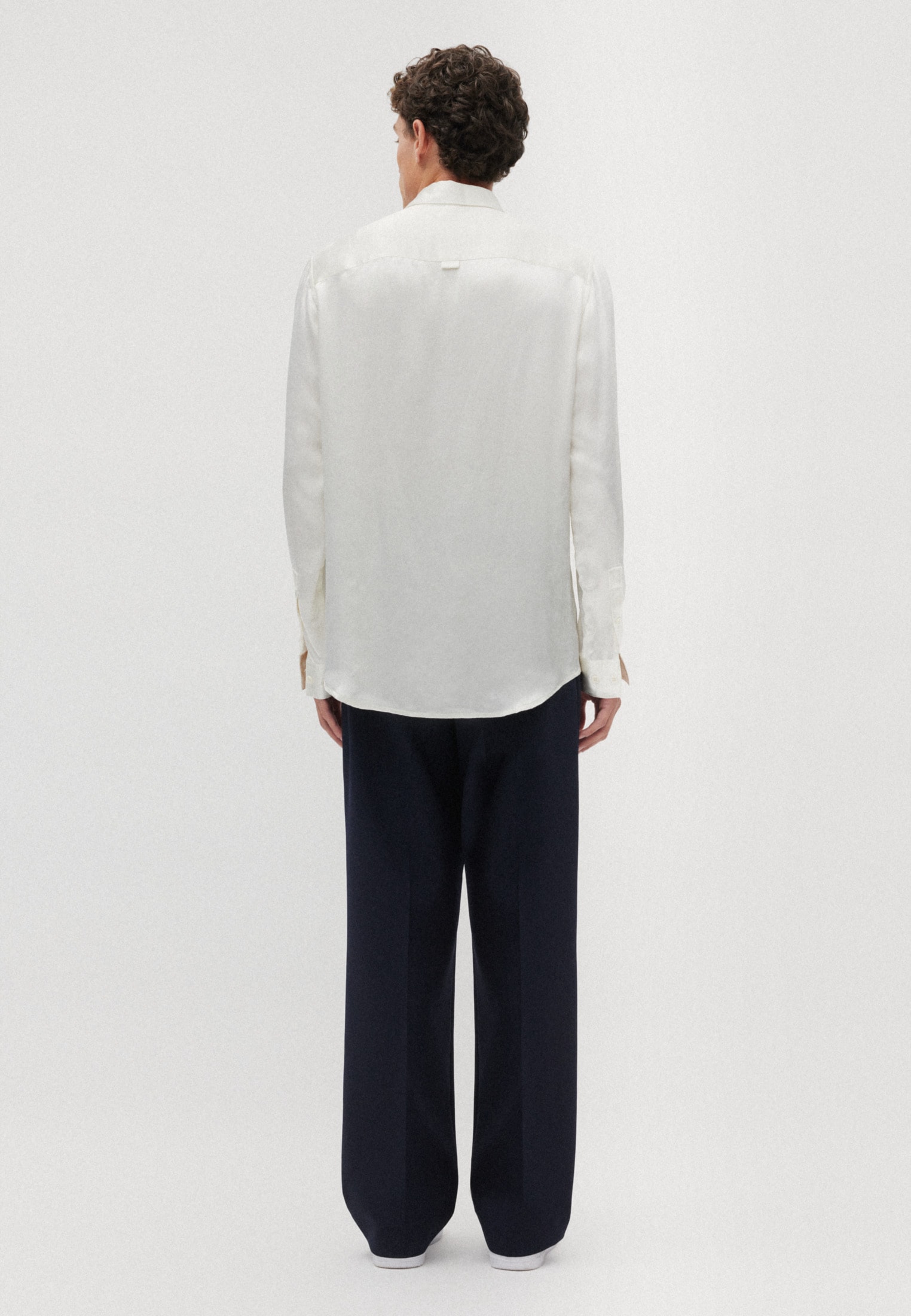 studio seidensticker Businesshemd »Studio« Regular Langarm Kentkragen Uni