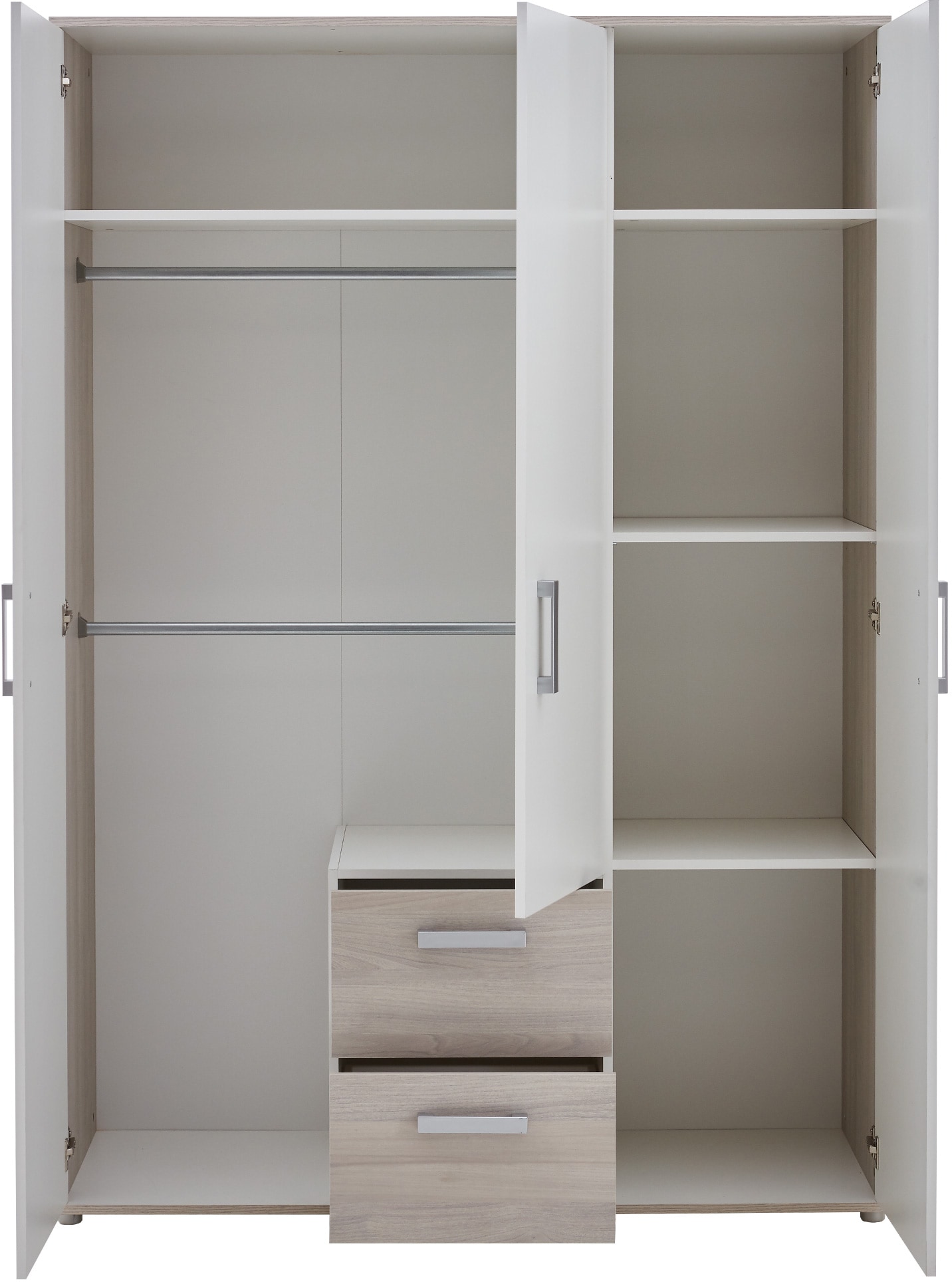 arthur berndt Babyzimmer-Komplettset »Lotti«, (Set, 3 tlg., Kinderbett, Schrank, Wickelkommode), Made in Germany; mit Kinderbett, Schrank und Wickelkommode