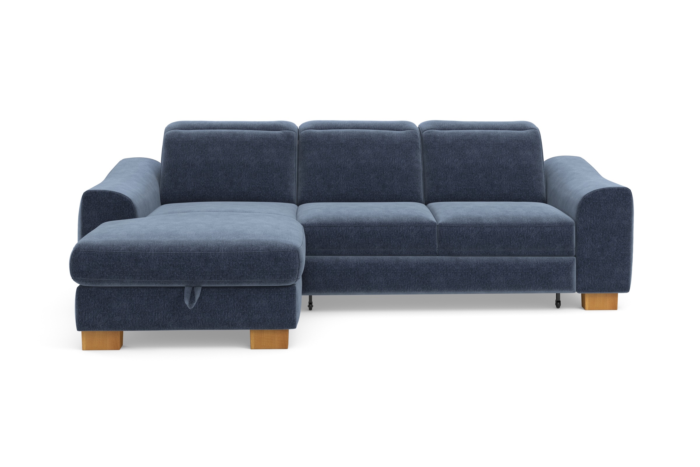 Home affaire Ecksofa »Dundee L-Form«, wahlweise mit Kopfteilverstellung und zusätzlich mit Bettfunktion